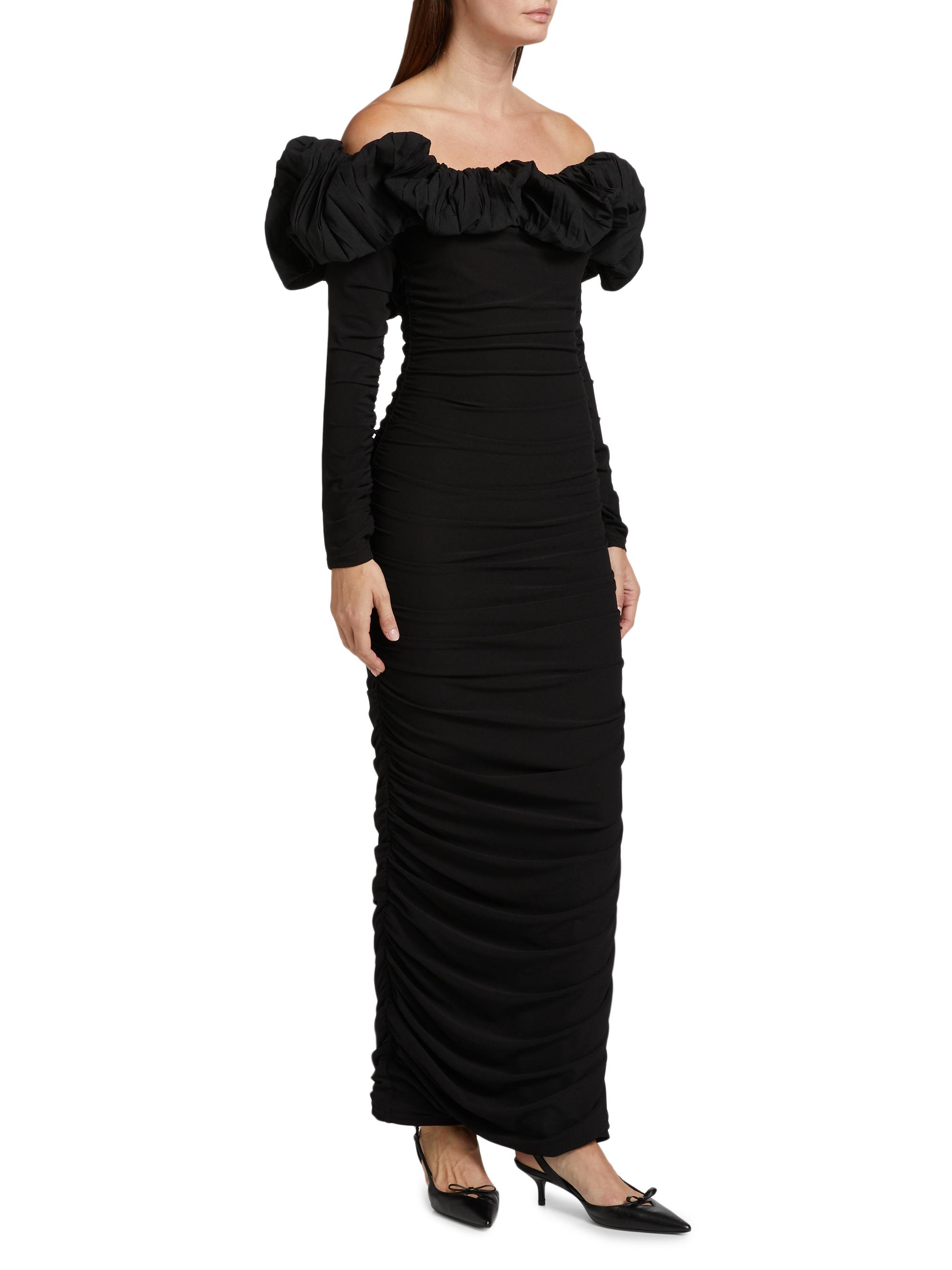 Acler Ambleside Off-The-Shoulder Maxi-Dress | Saks Fifth Avenue
