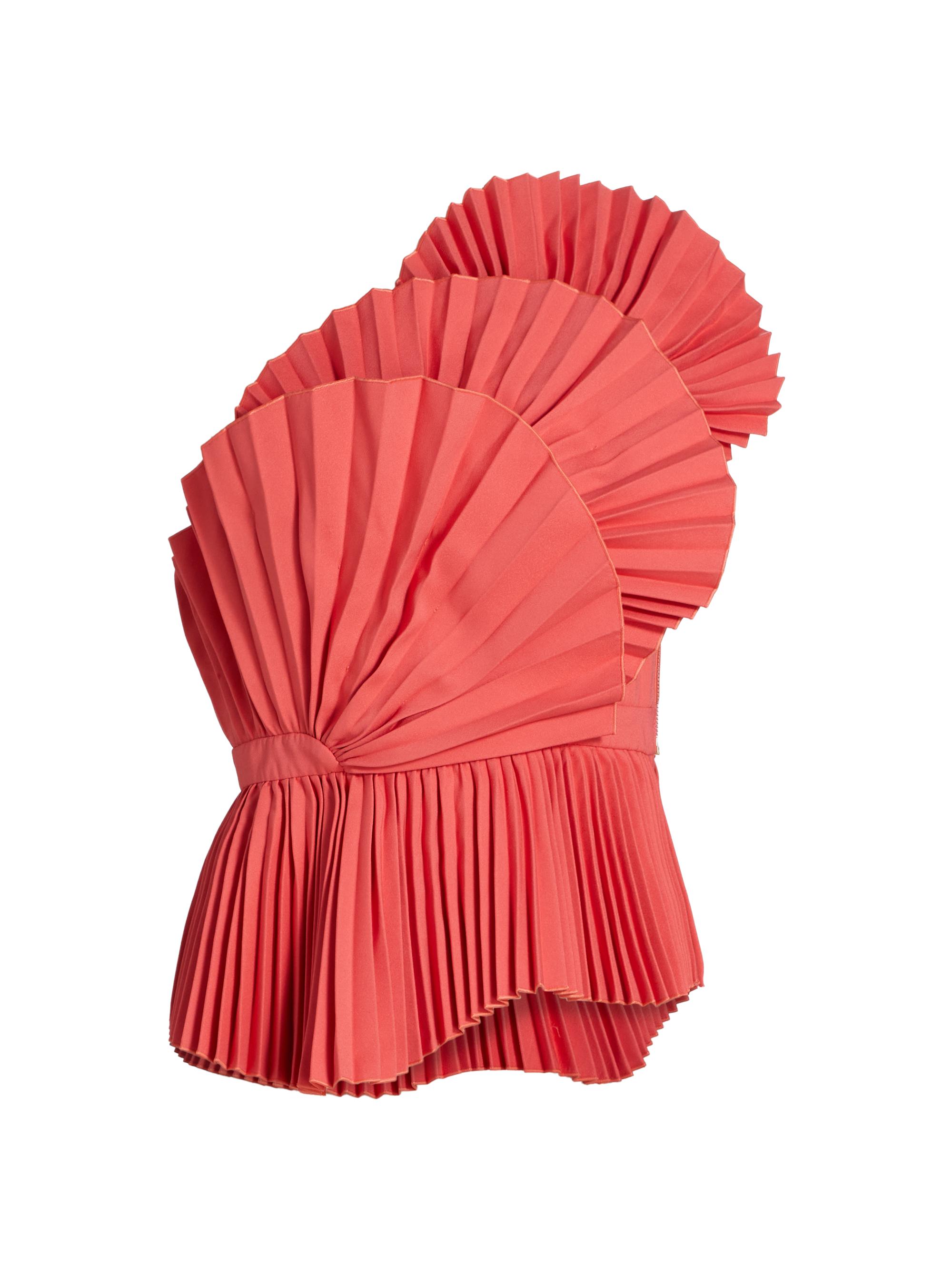 Acler Women's Abbotsford Pleated Off-The-Shoulder Top - Rosewood