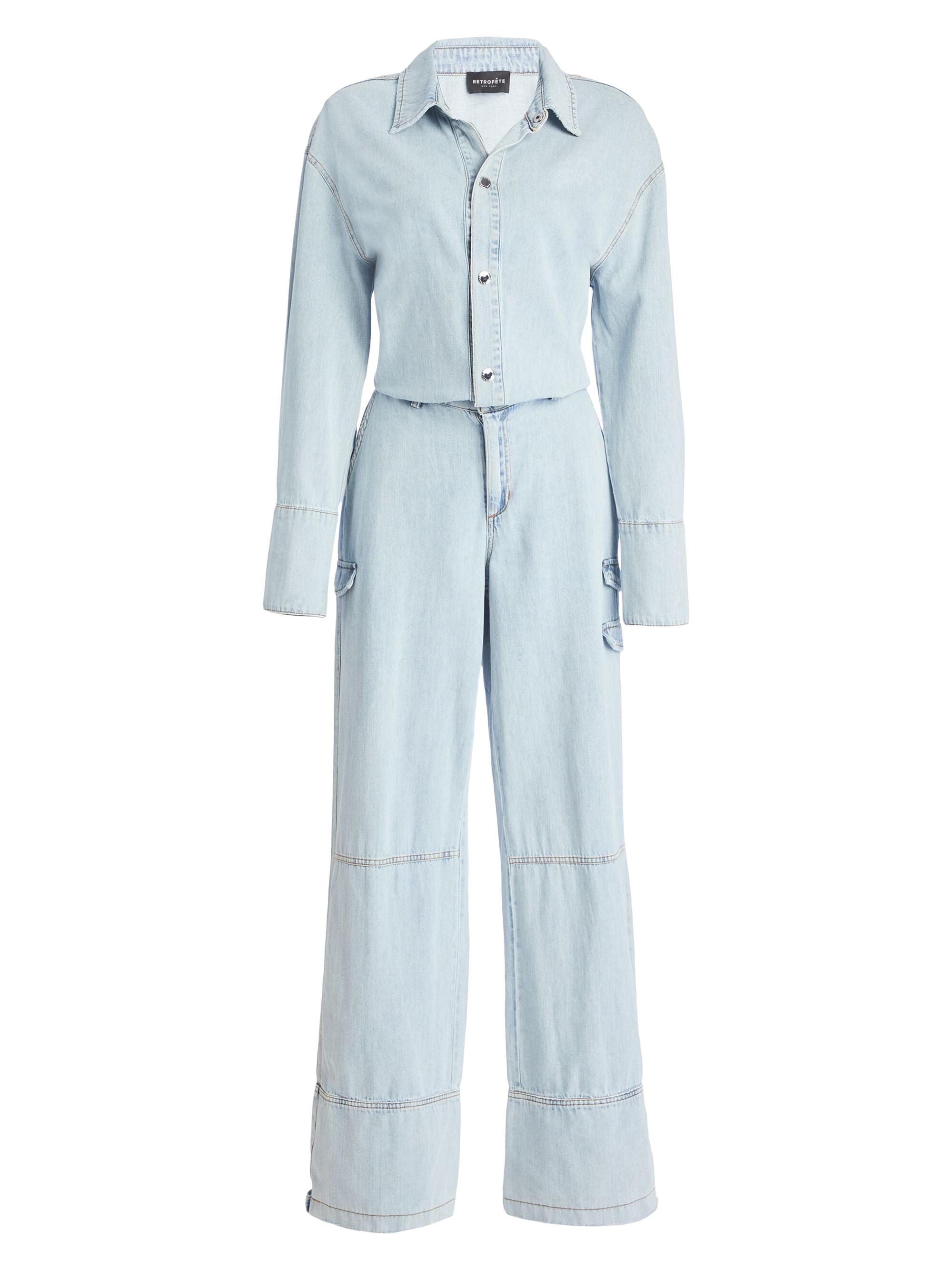Retrofête Women's Russo Jumpsuit - Skylight
