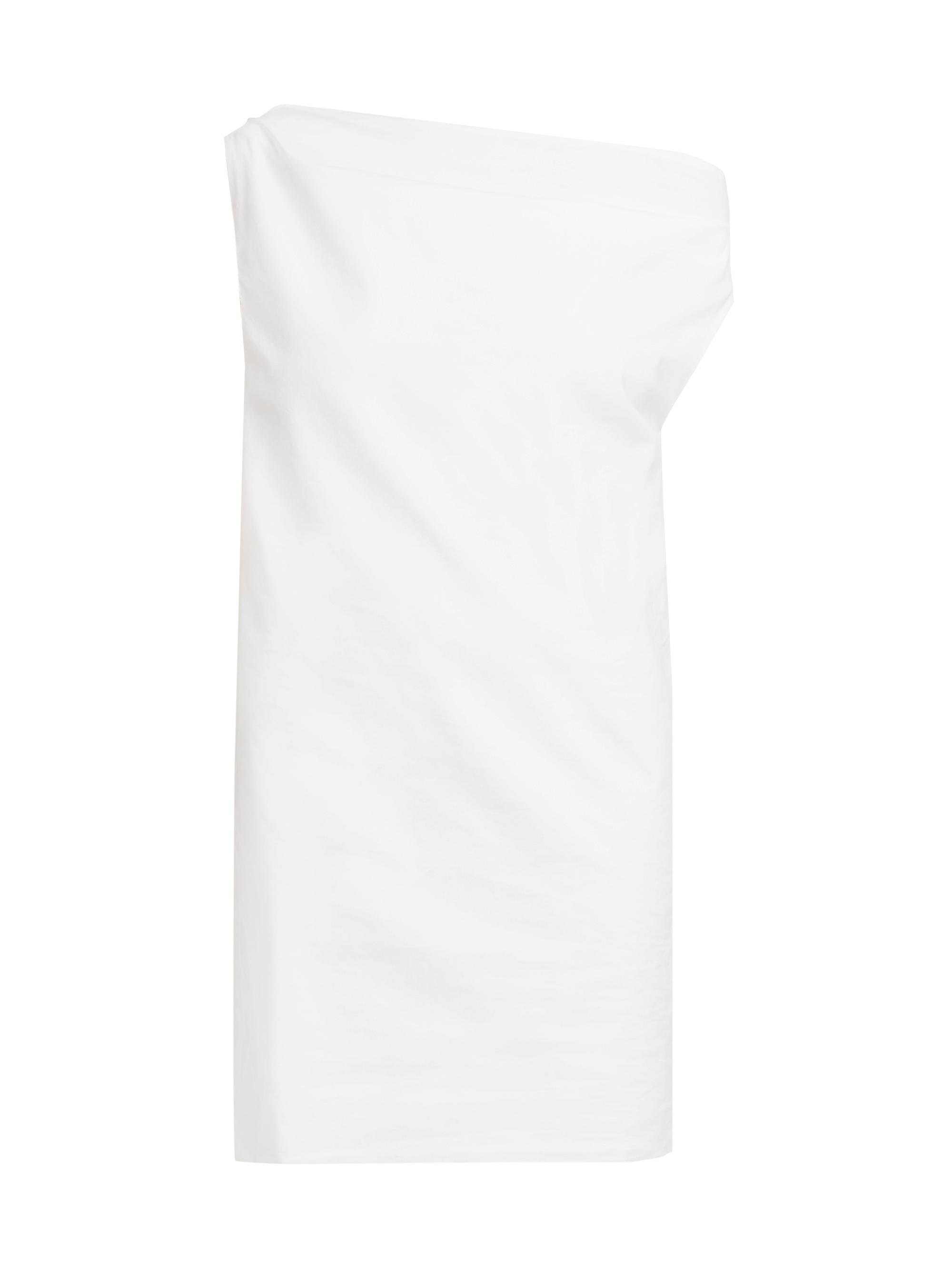 Armarium Women's Tiche Cotton-Blend Draped Minidress - White