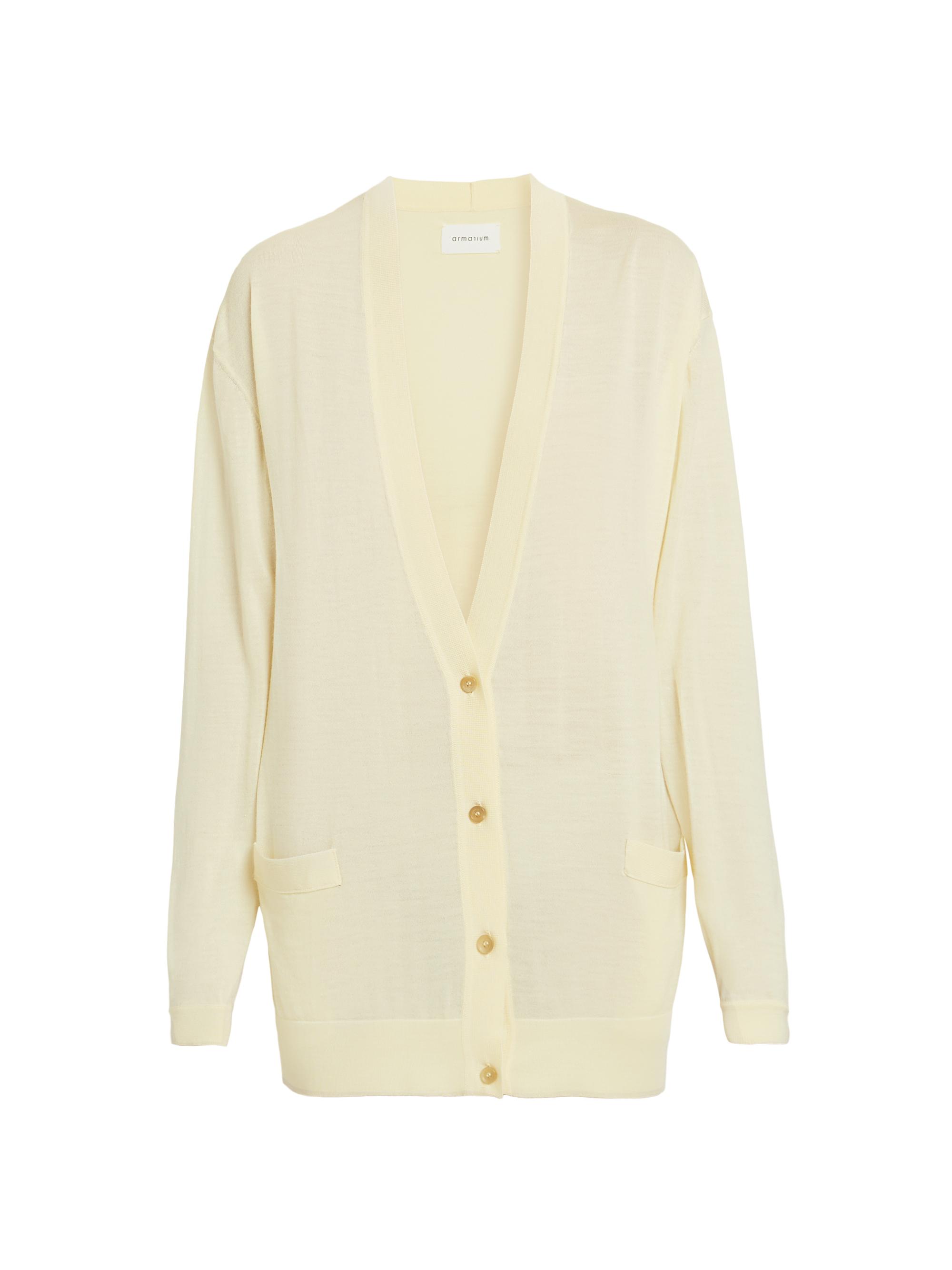 Armarium Women's Brando Wool V-Neck Cardigan - Sun