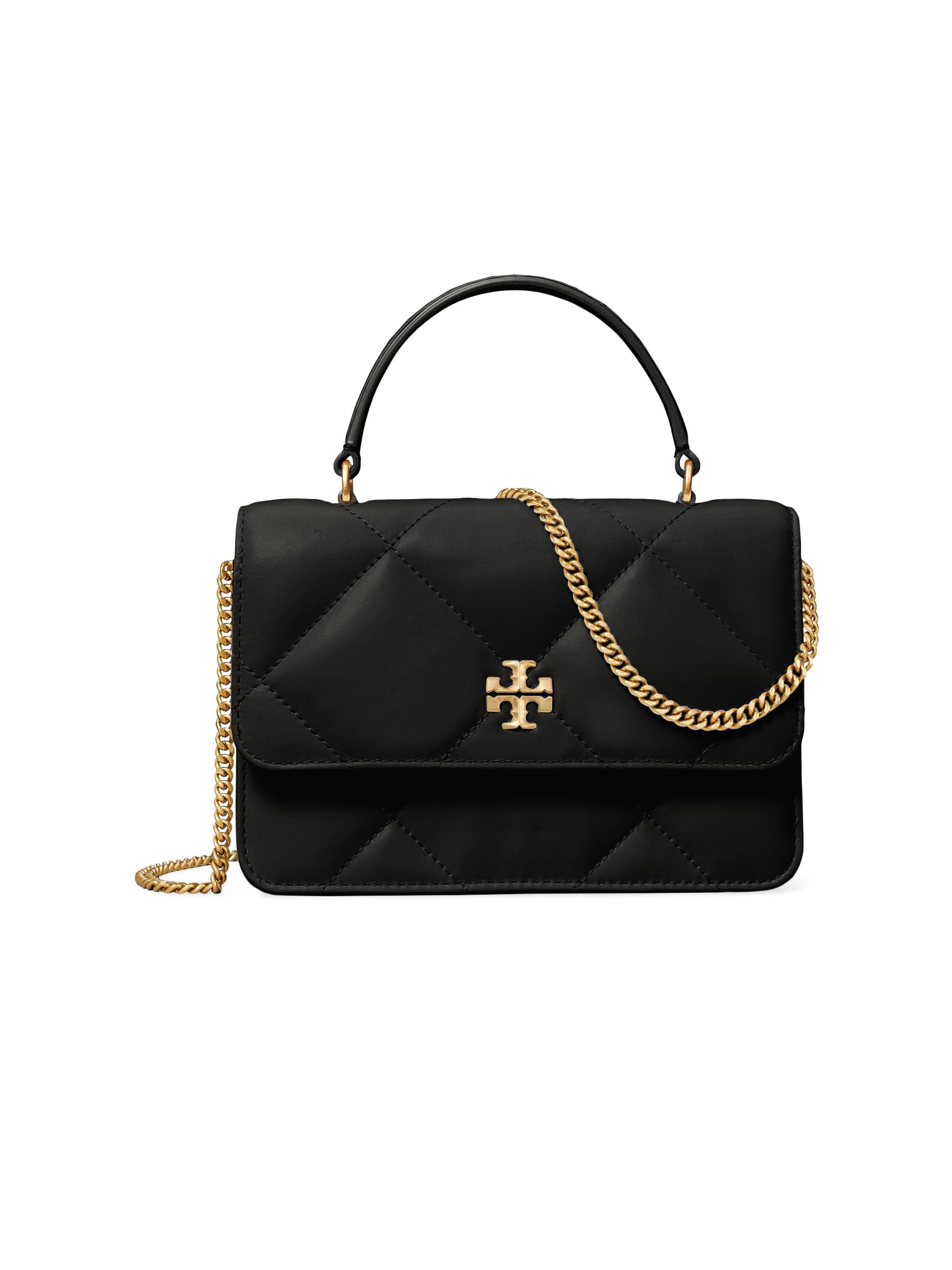 Tory Burch Mini Kira Chevron Leather Top Handle Bag | Saks Fifth