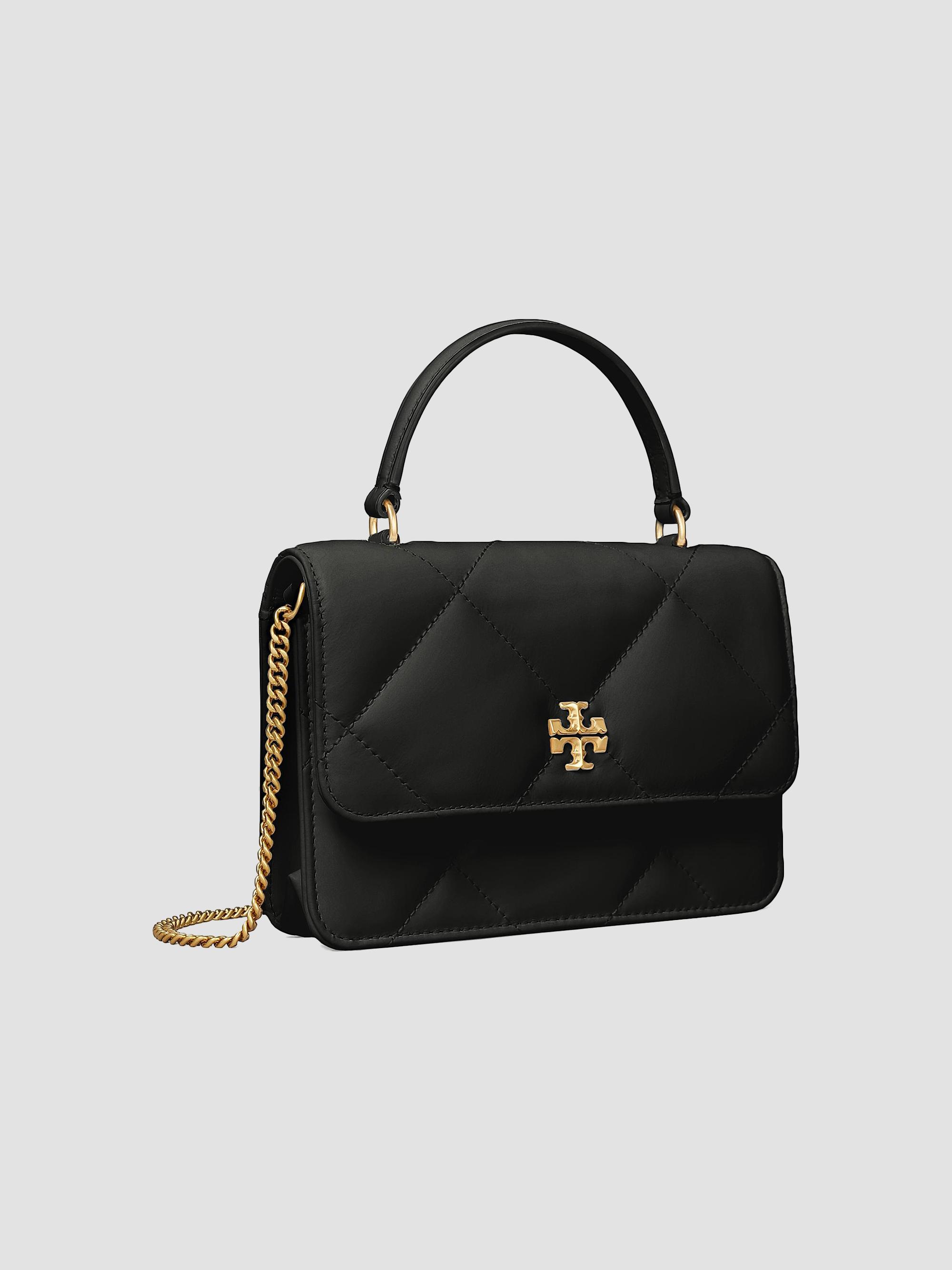 Tory Burch Kira Diamond Leather Top Handle Wallet | Saks Fifth Avenue
