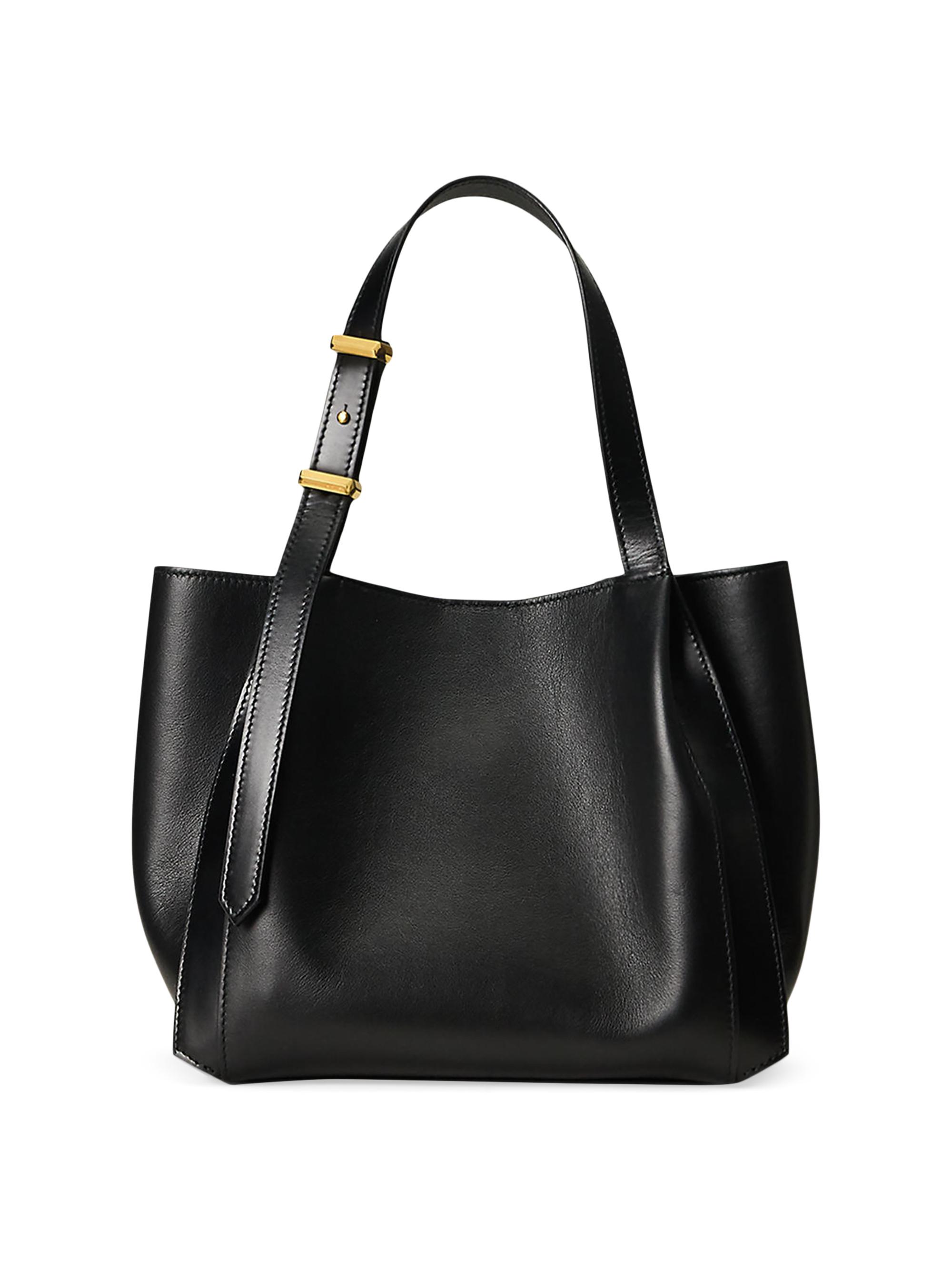 Ralph Lauren Collection Mini RL 888 Leather Tote Bag | Saks Fifth