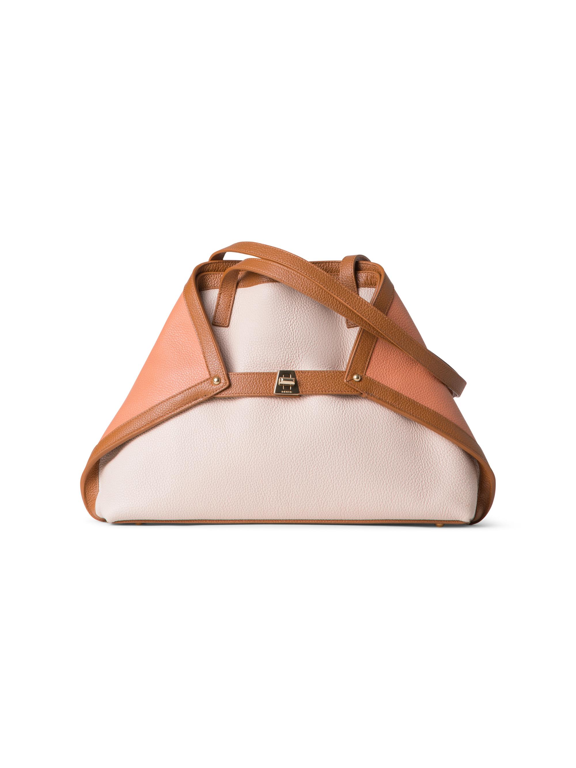 Akris Women's  Ai Convertible Leather Shoulder Bag - Cuoio Multi