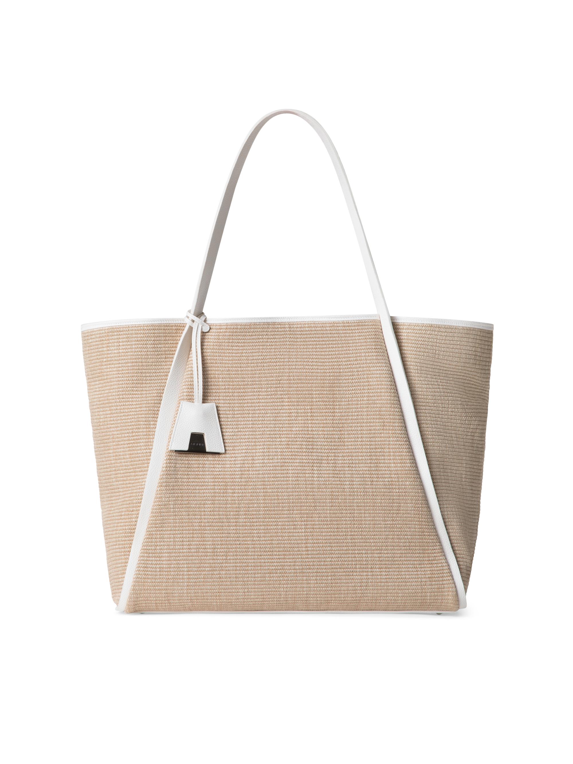 Cult Gaia Small Sadie Lamb Leather Tote | Saks Fifth Avenue