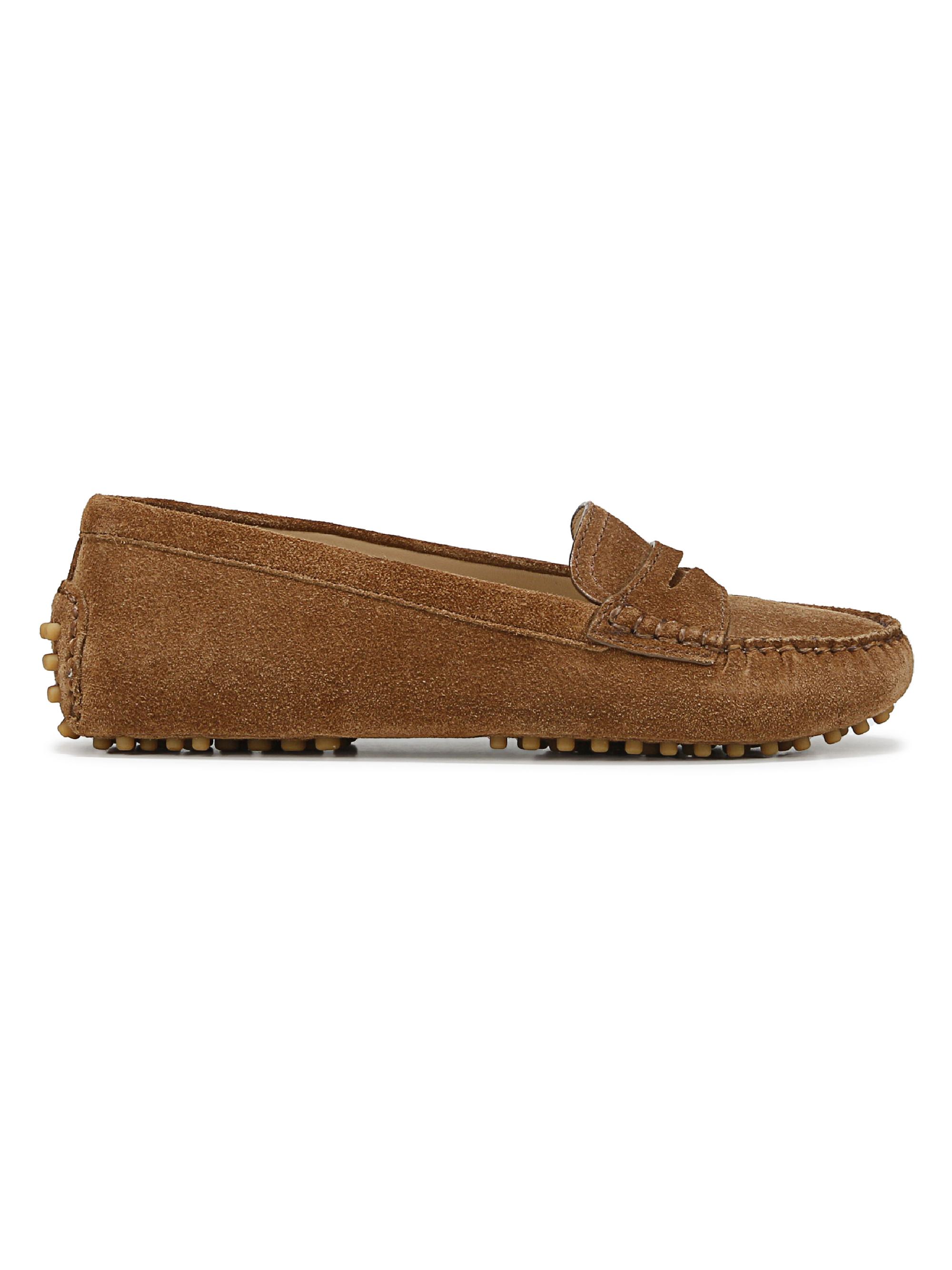 Veronica Beard Women's Jia Suede Driving Loafers - Hazelwood