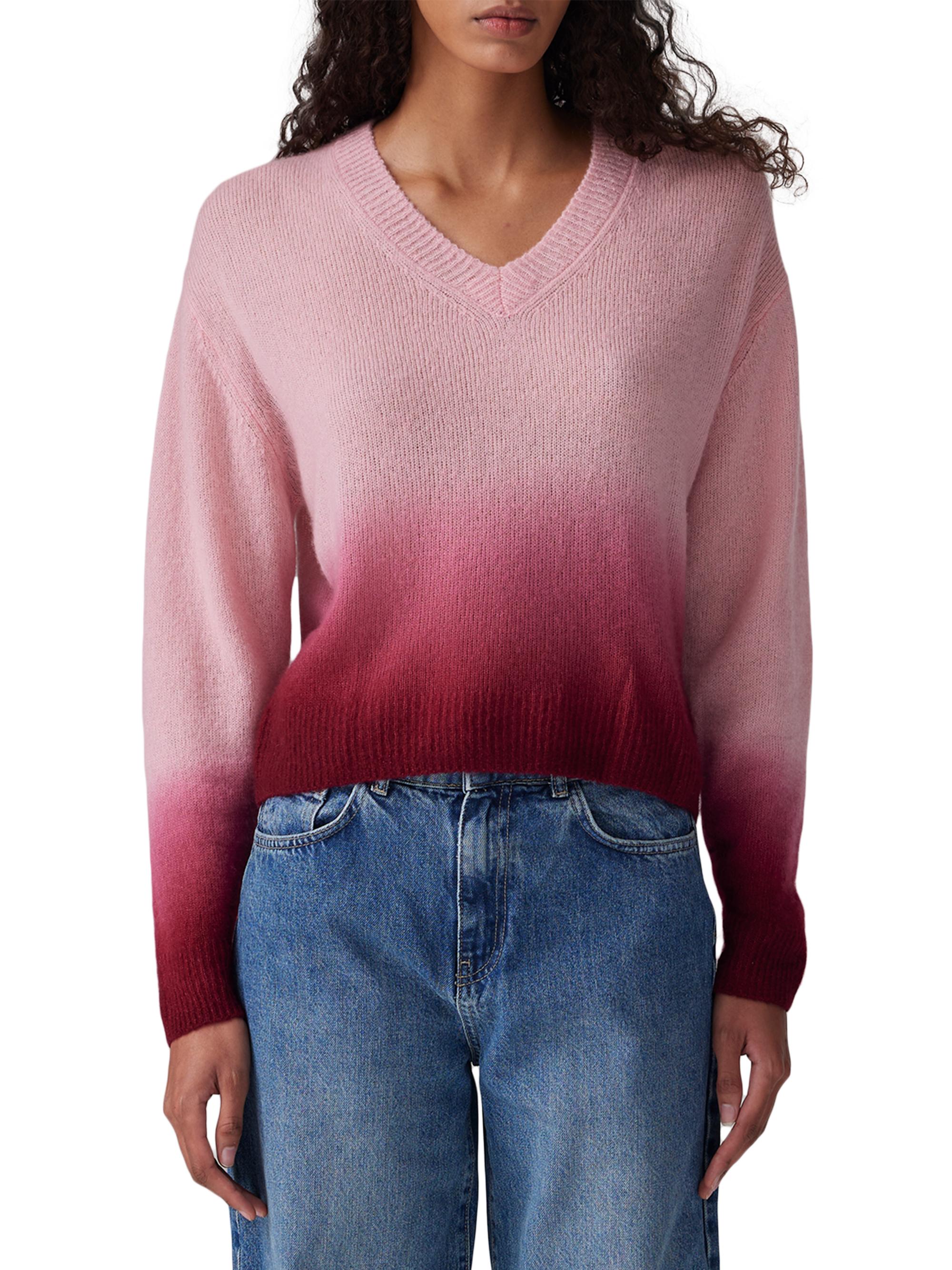 COLORUSH Women's Amara Cashmere & Silk Sweater - Tea Rose Reign