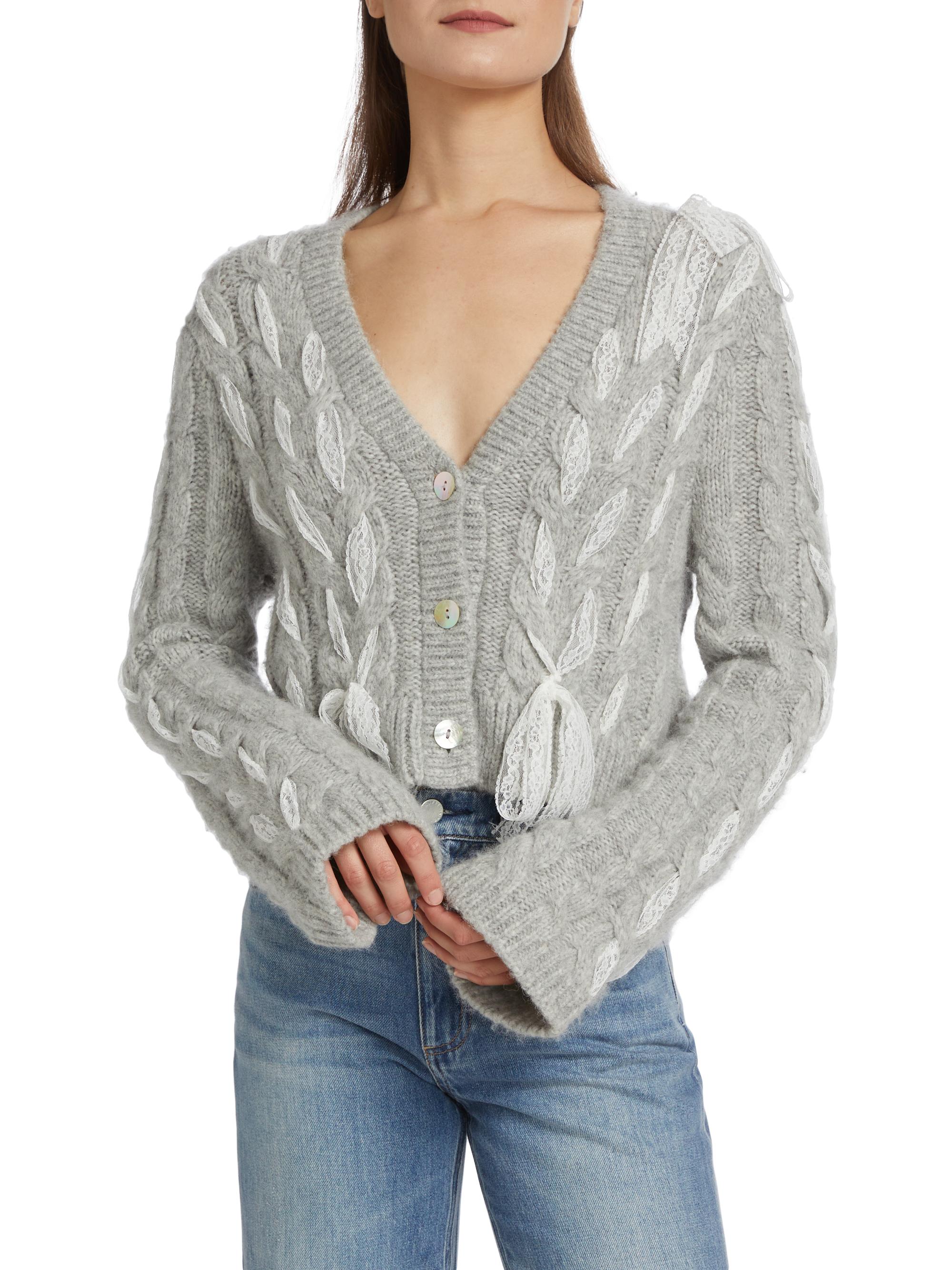 トップス LA FAM Cardigan Knit トップス LA FAM Cardigan Knit トップス LA FAM Cardigan Knit Z