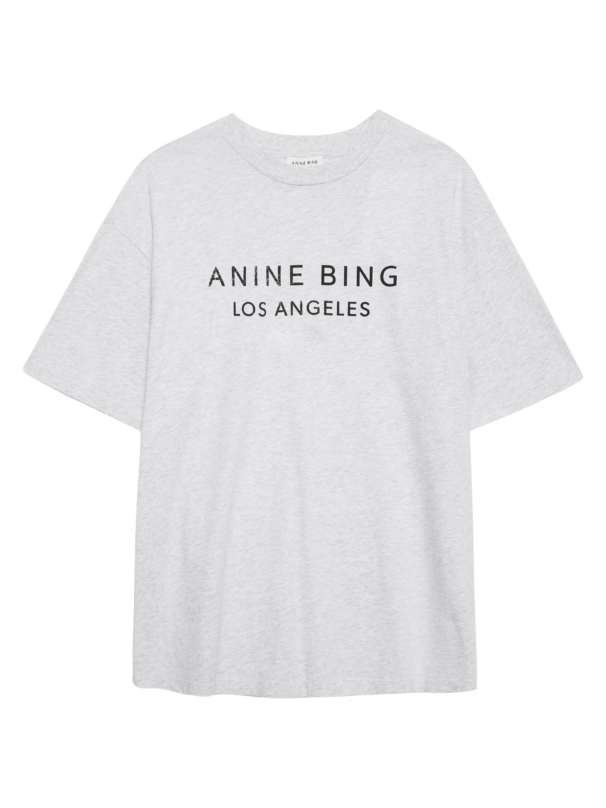 Anine Bing Women's Myers Logo T-Shirt - Heather Grey