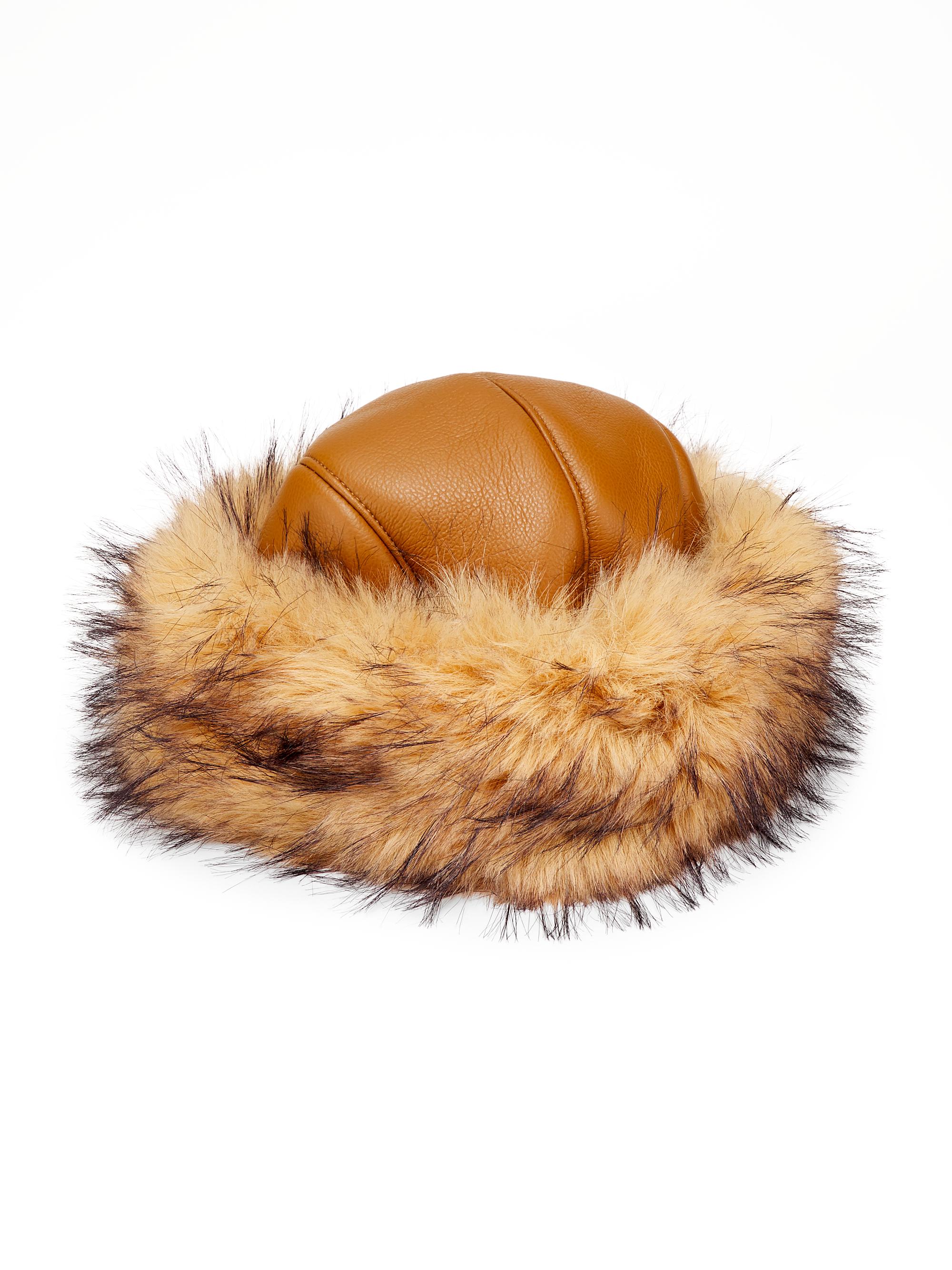 Fur trapper hat!  Saks Fifth Avenue 0400021774996_BLACK?wid=600&  main image 4