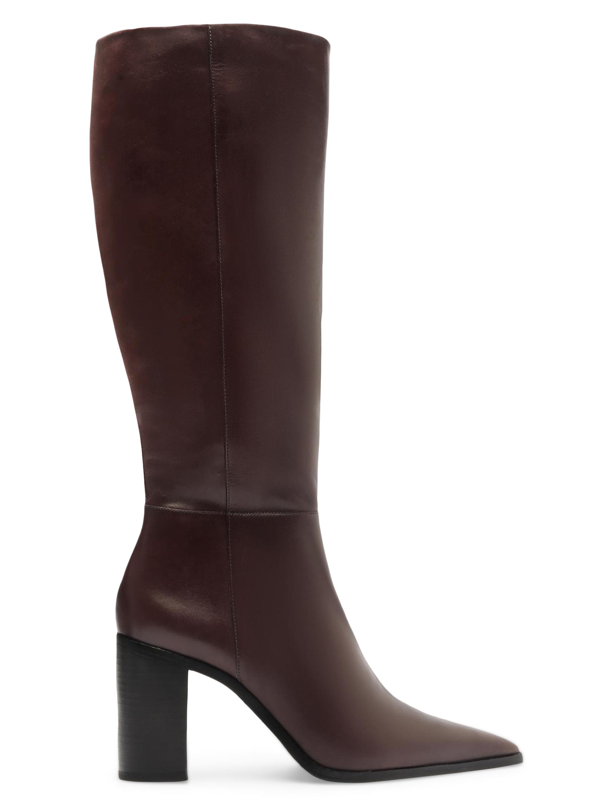 Schutz Raffaela 90MM Leather Knee-High Boots | Saks Fifth Avenue