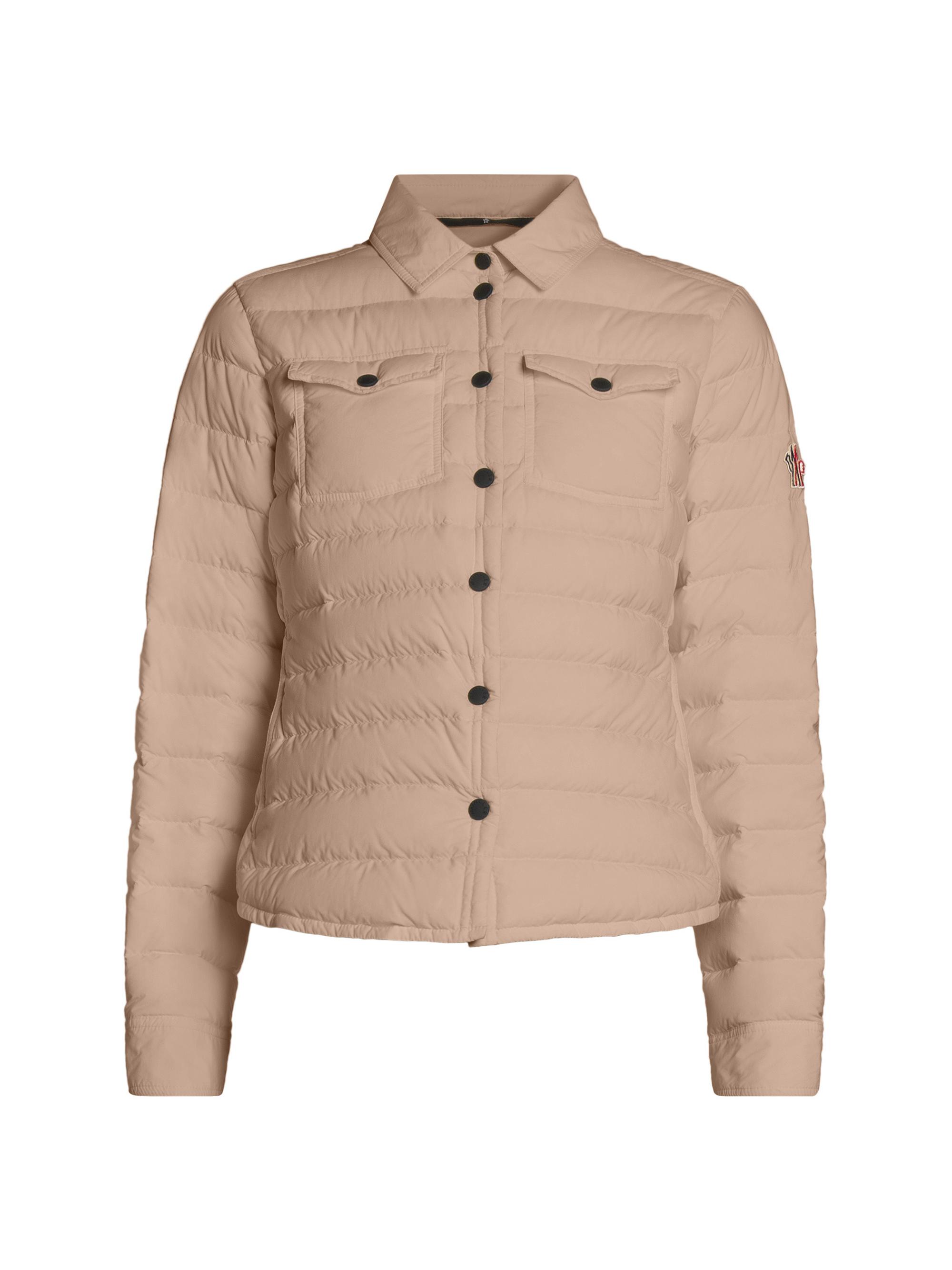 Moncler Grenoble Women's Rozes Button Down Shacket - Beige