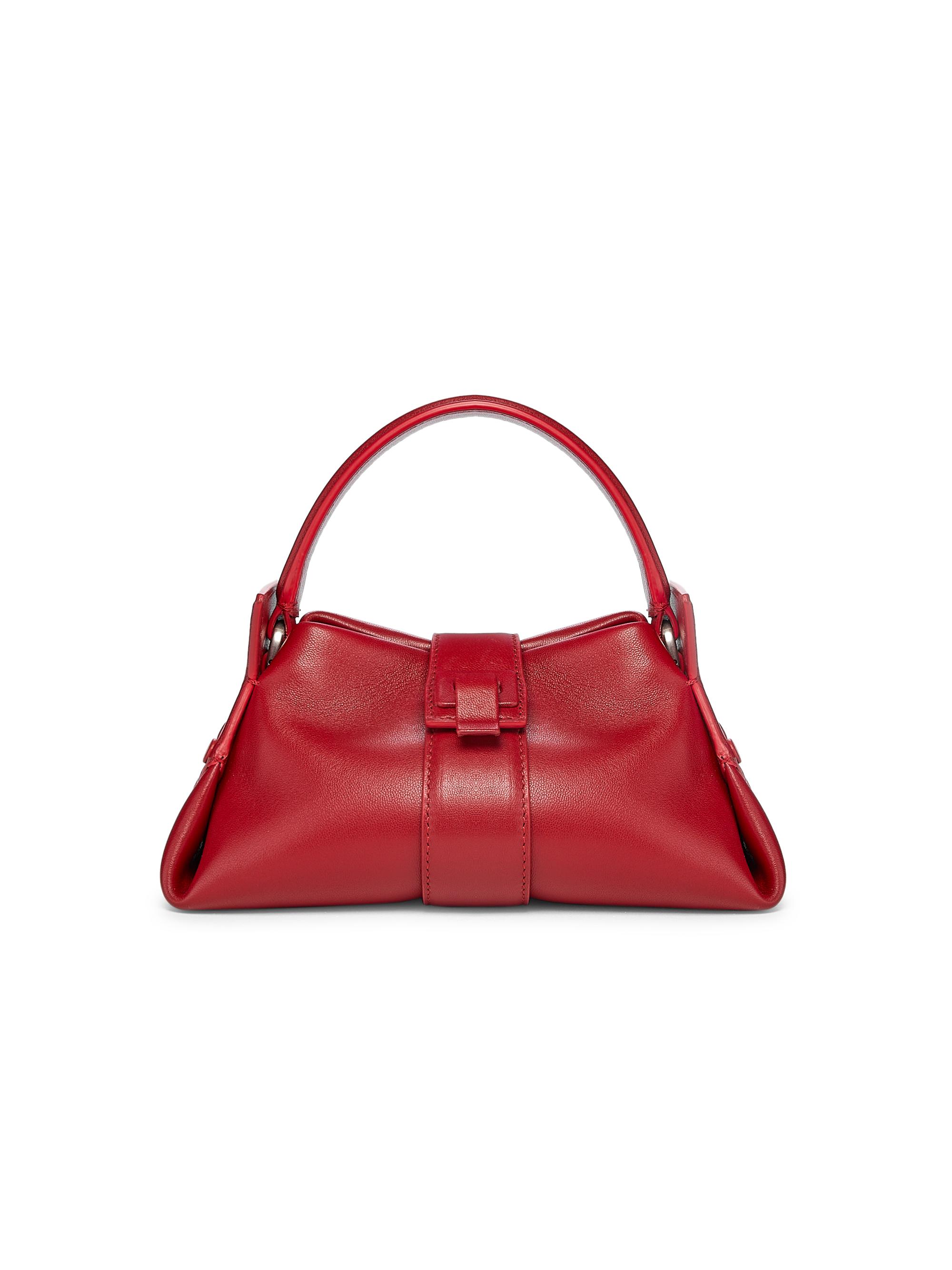 Proenza Schouler Women's Mini Park Leather Top Handle Bag - Rosewood