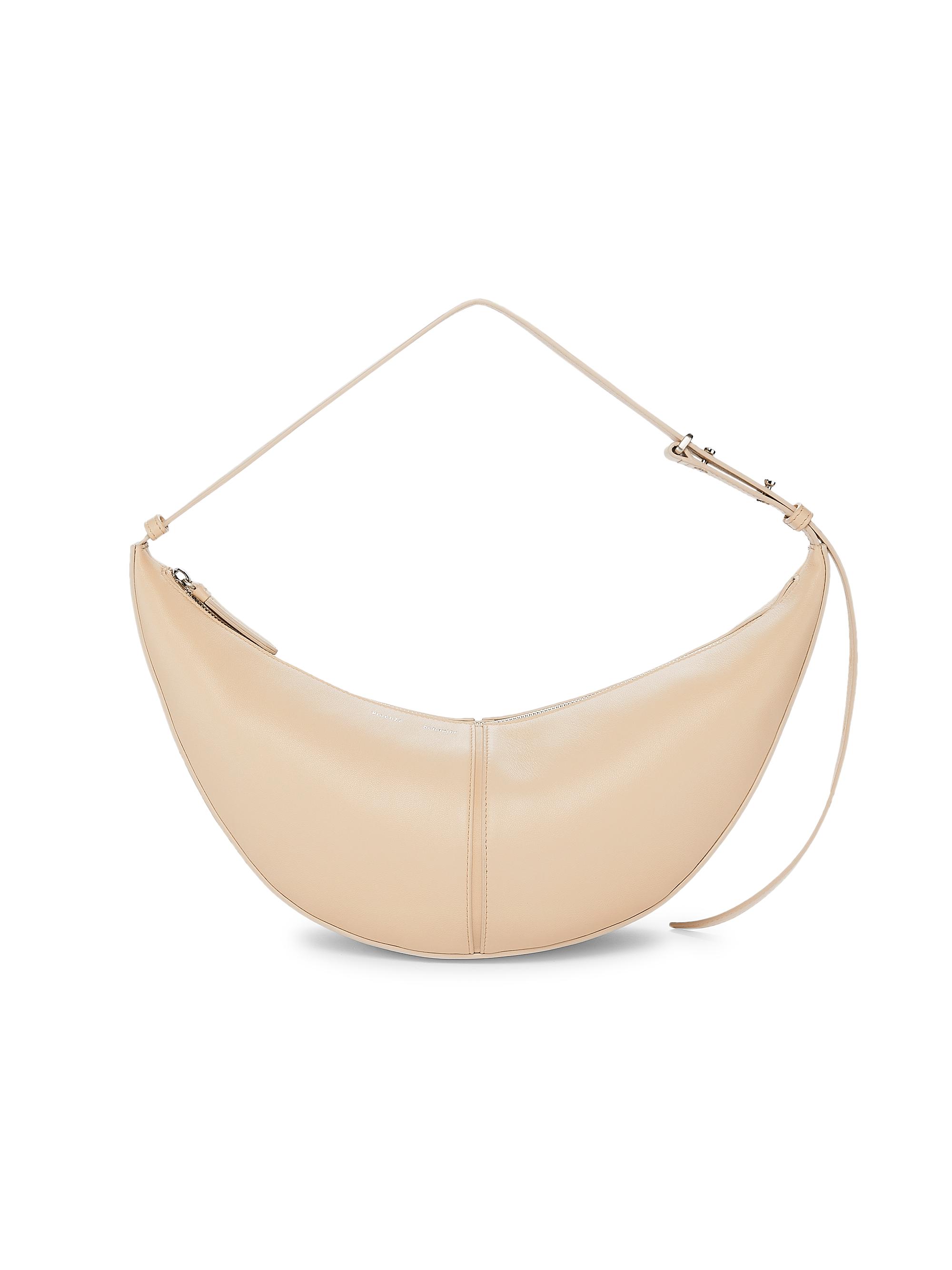 Proenza Schouler Women's Slide Suede Shoulder Bag - Beige