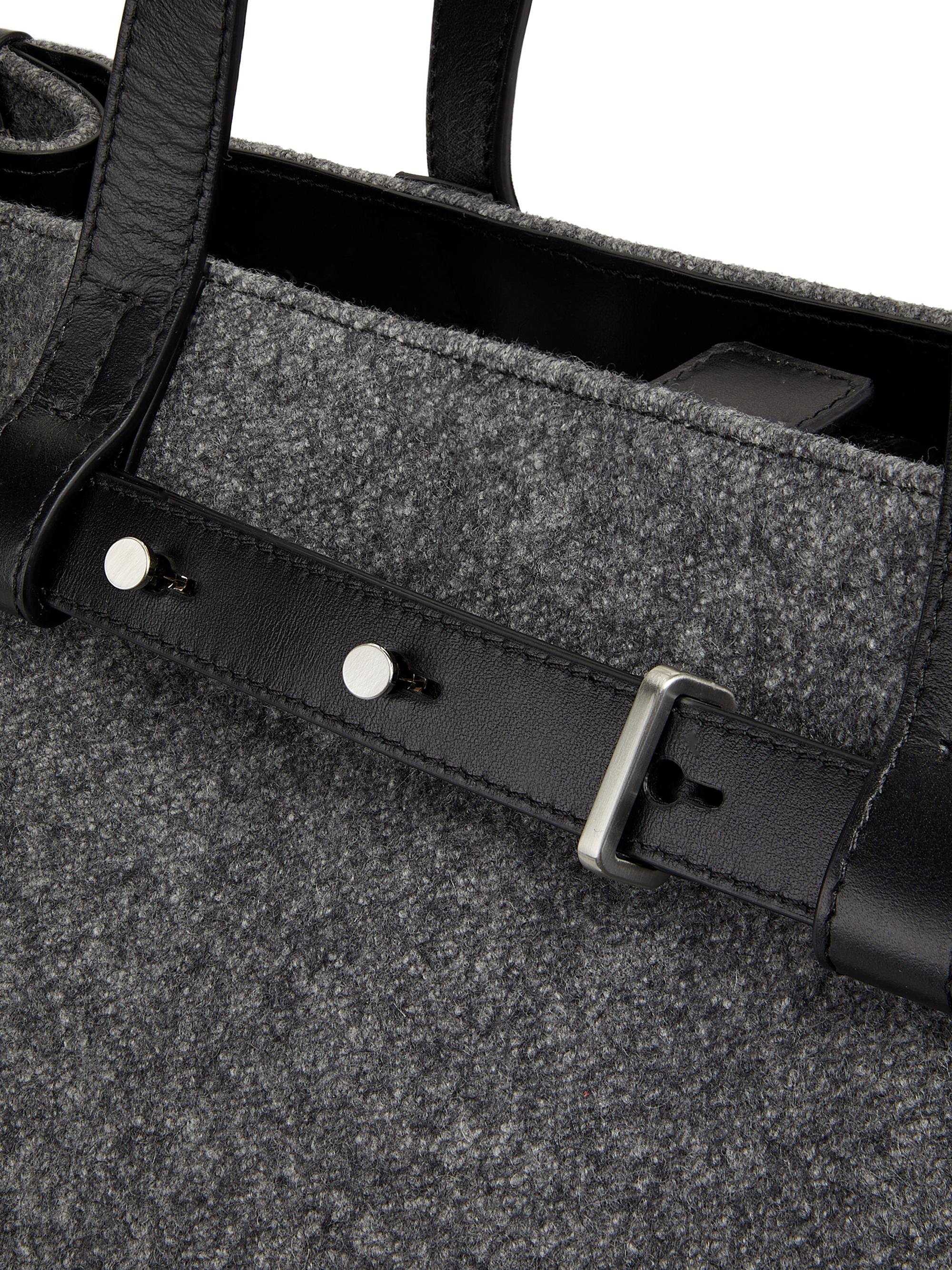 最終値下げ　定価約20万 　Proenza Schouler Proenza Schouler Felt & Leather Belted Tote Bag | Saks Fifth