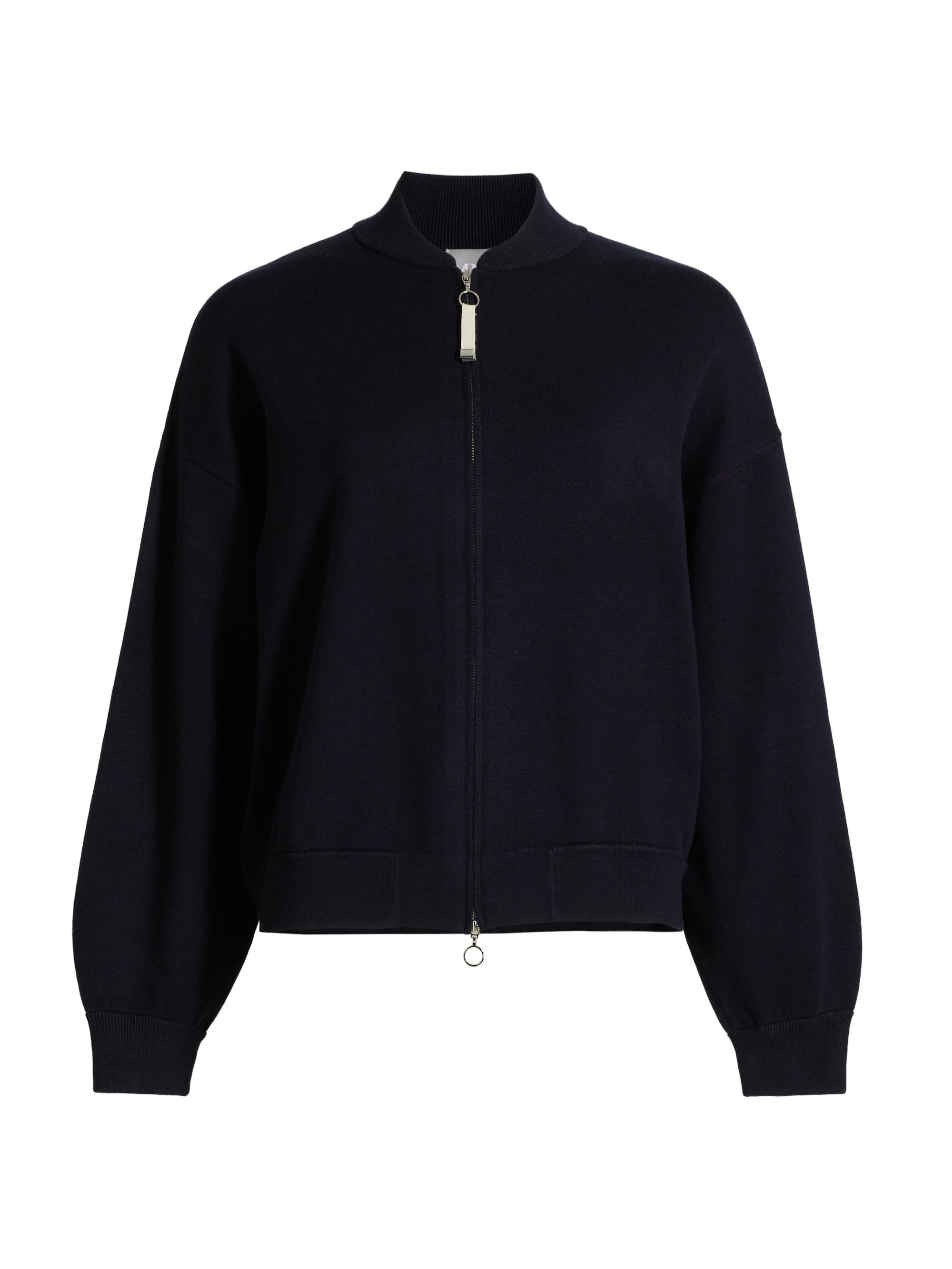 MM Max Mara Women's Faiti Bomber Jacket - Navy