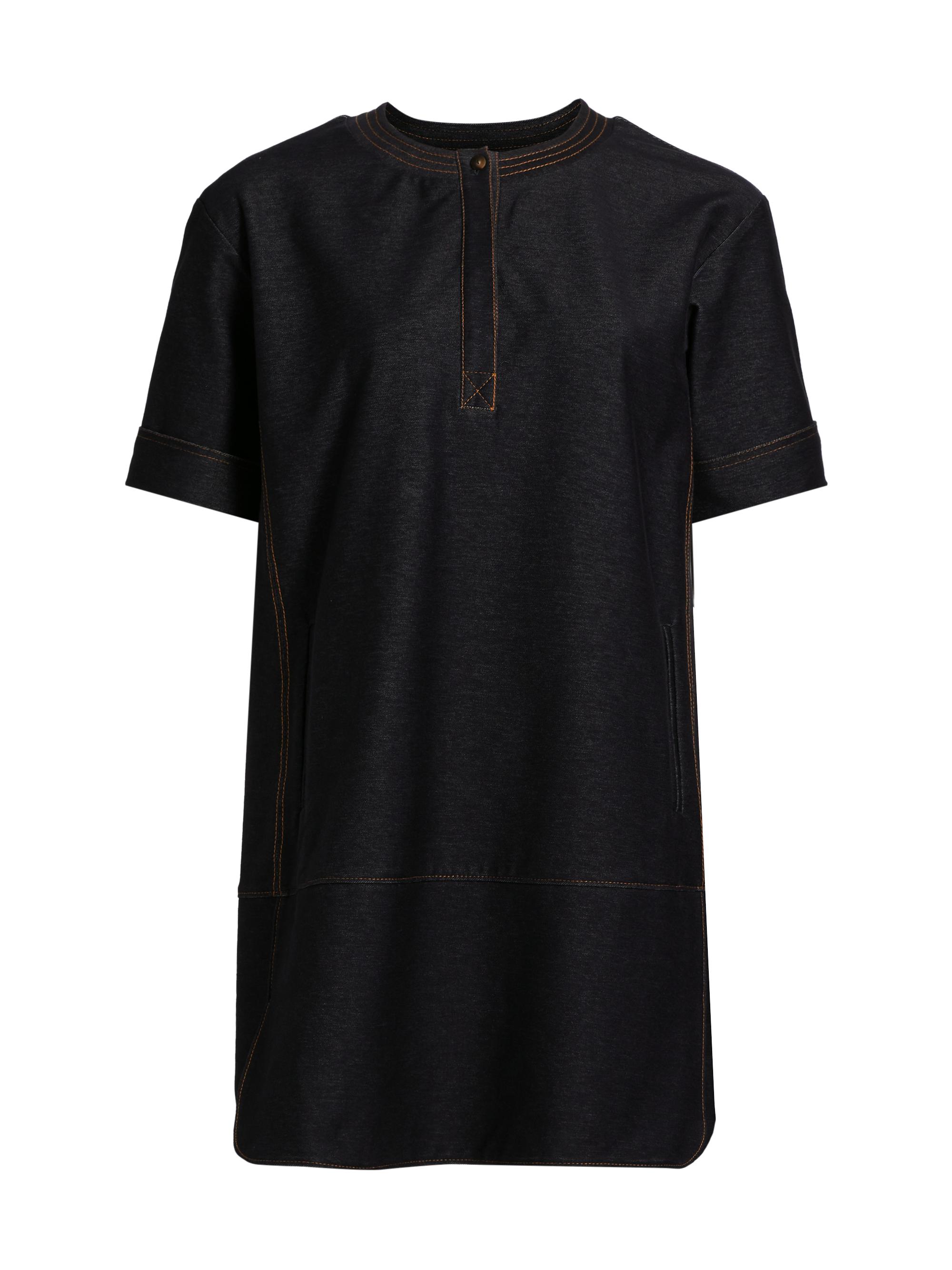 MM Max Mara Women's Sebino Jersey Midi T-Shirt Dress - Navy
