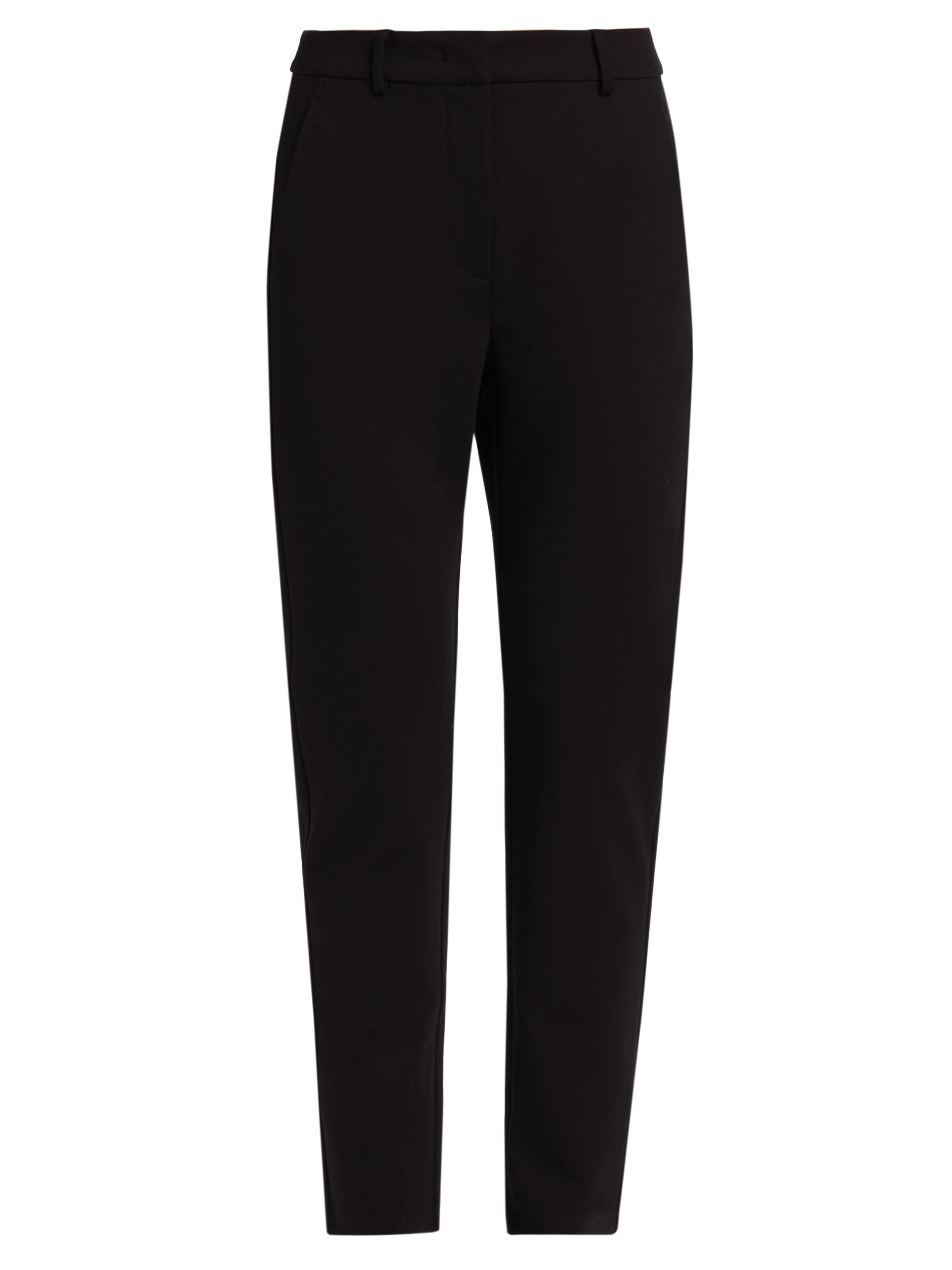 MM Max Mara Women's Effetto Jersey Trousers - Black