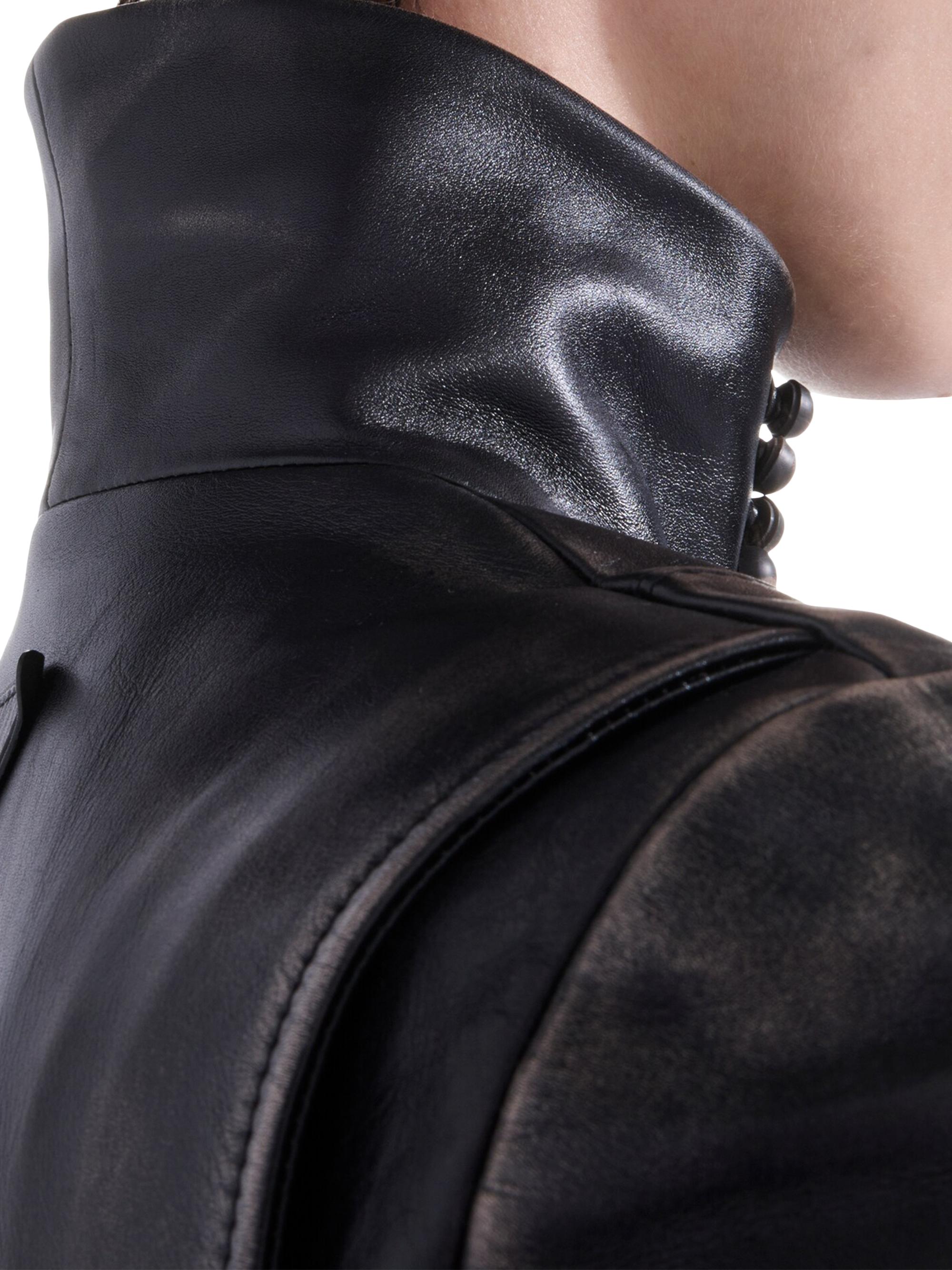 Prada Leather Biker Jacket | Saks Fifth Avenue