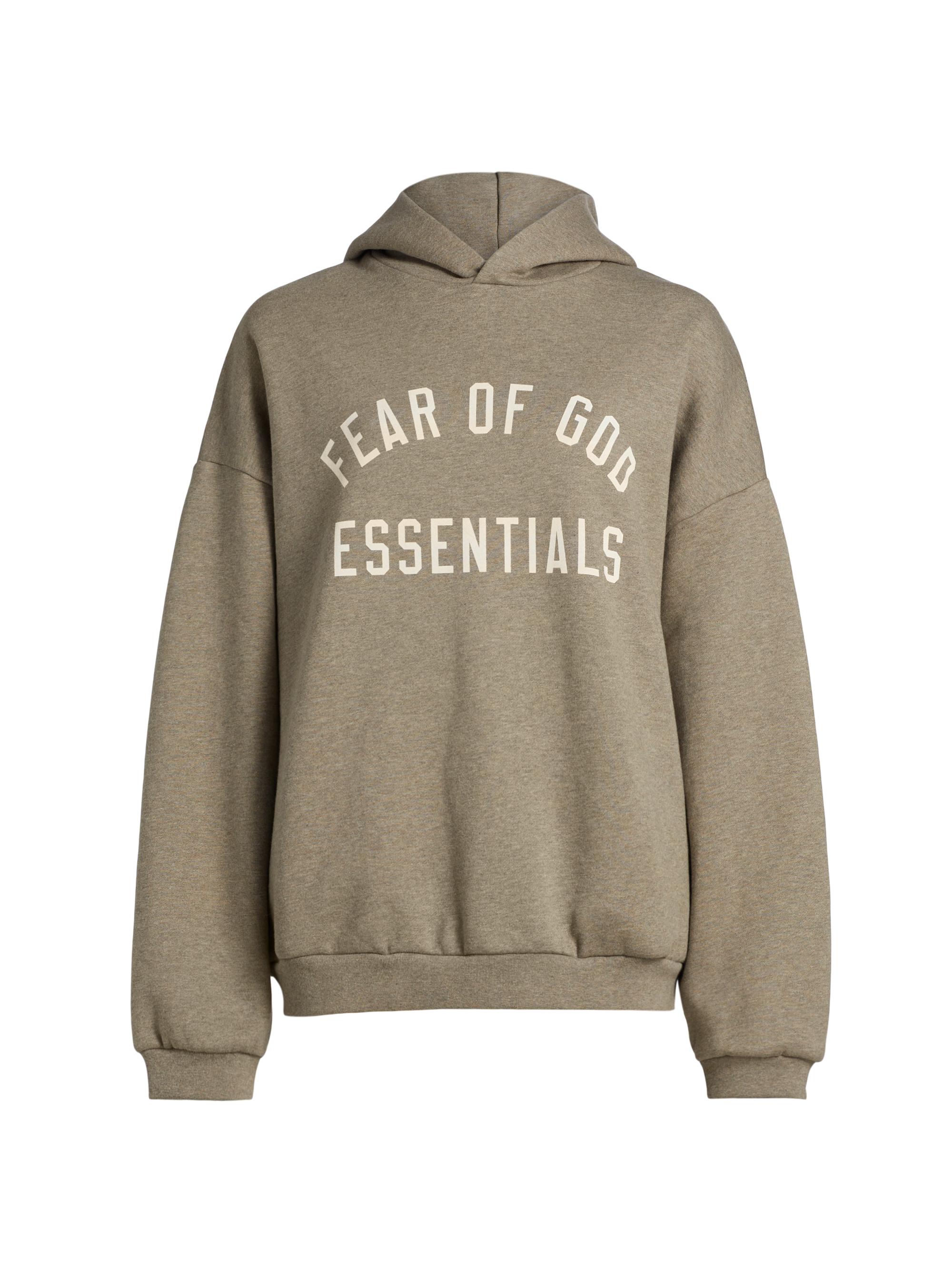 Fear of God Essentials Logo Fleece Hoodie | Saks Fifth Avenue