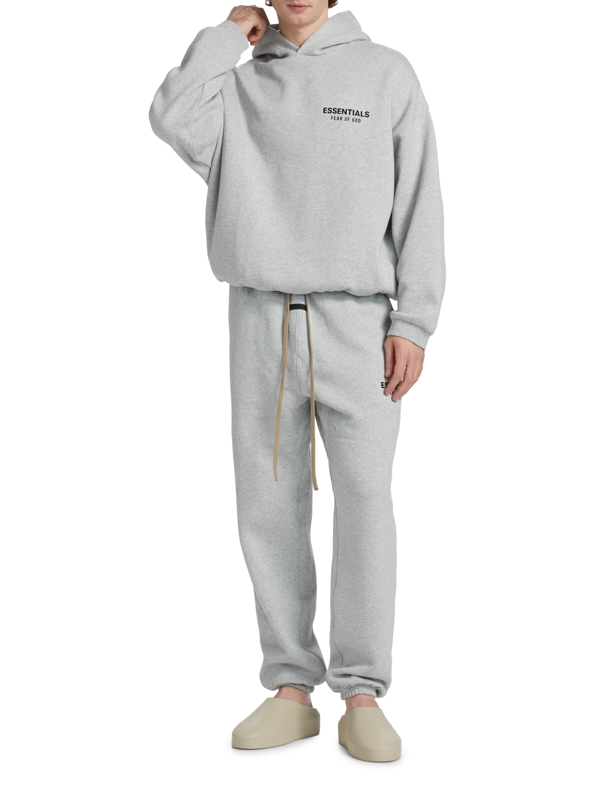 ESSENTIALS FEAR OF GOD セットアップ グレー Fear of God Essentials Essentials Fleece Hoodie | Saks Fifth Avenue
