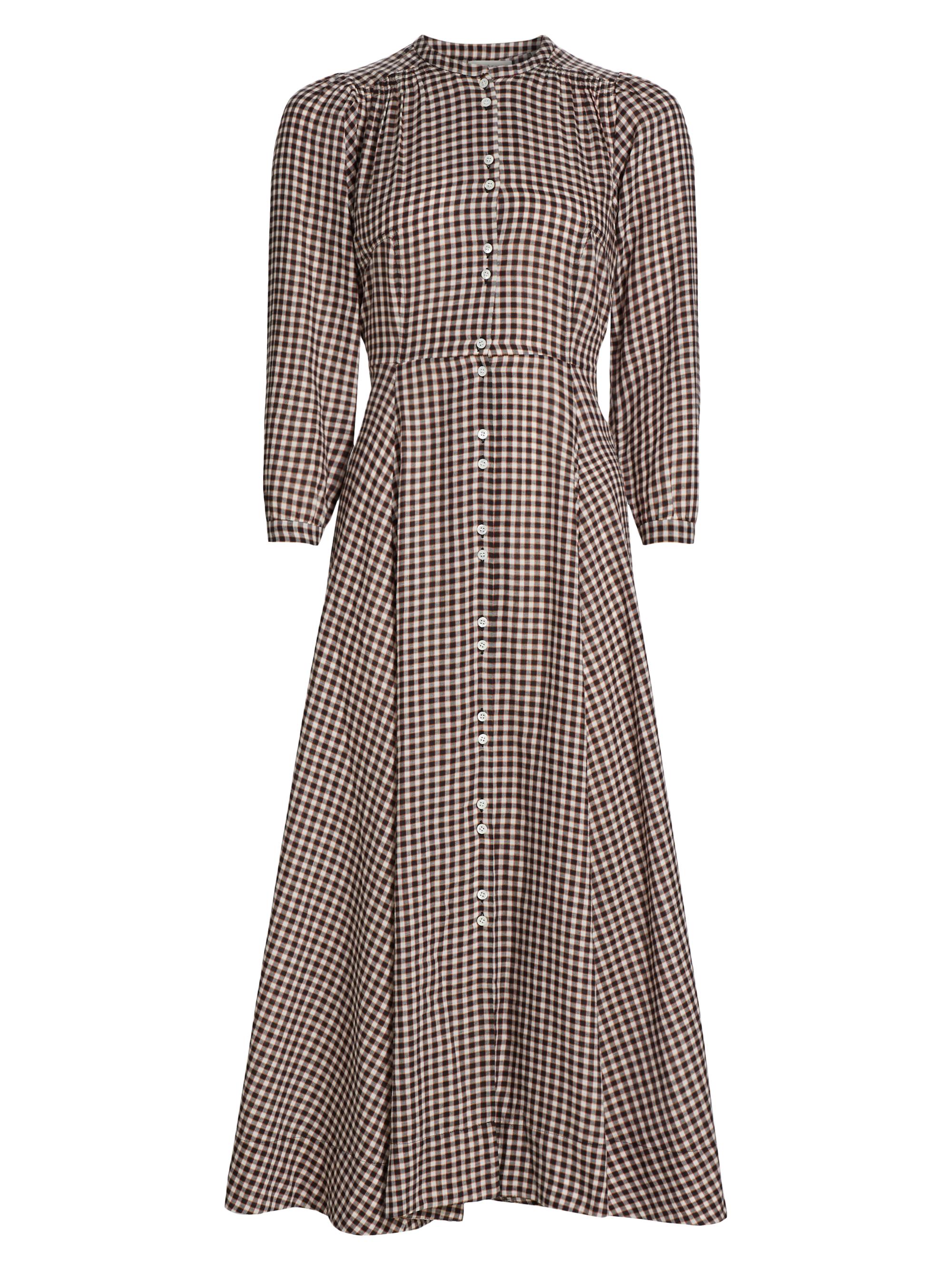 DÔEN Marielle Gingham Maxi Dress | Saks Fifth Avenue