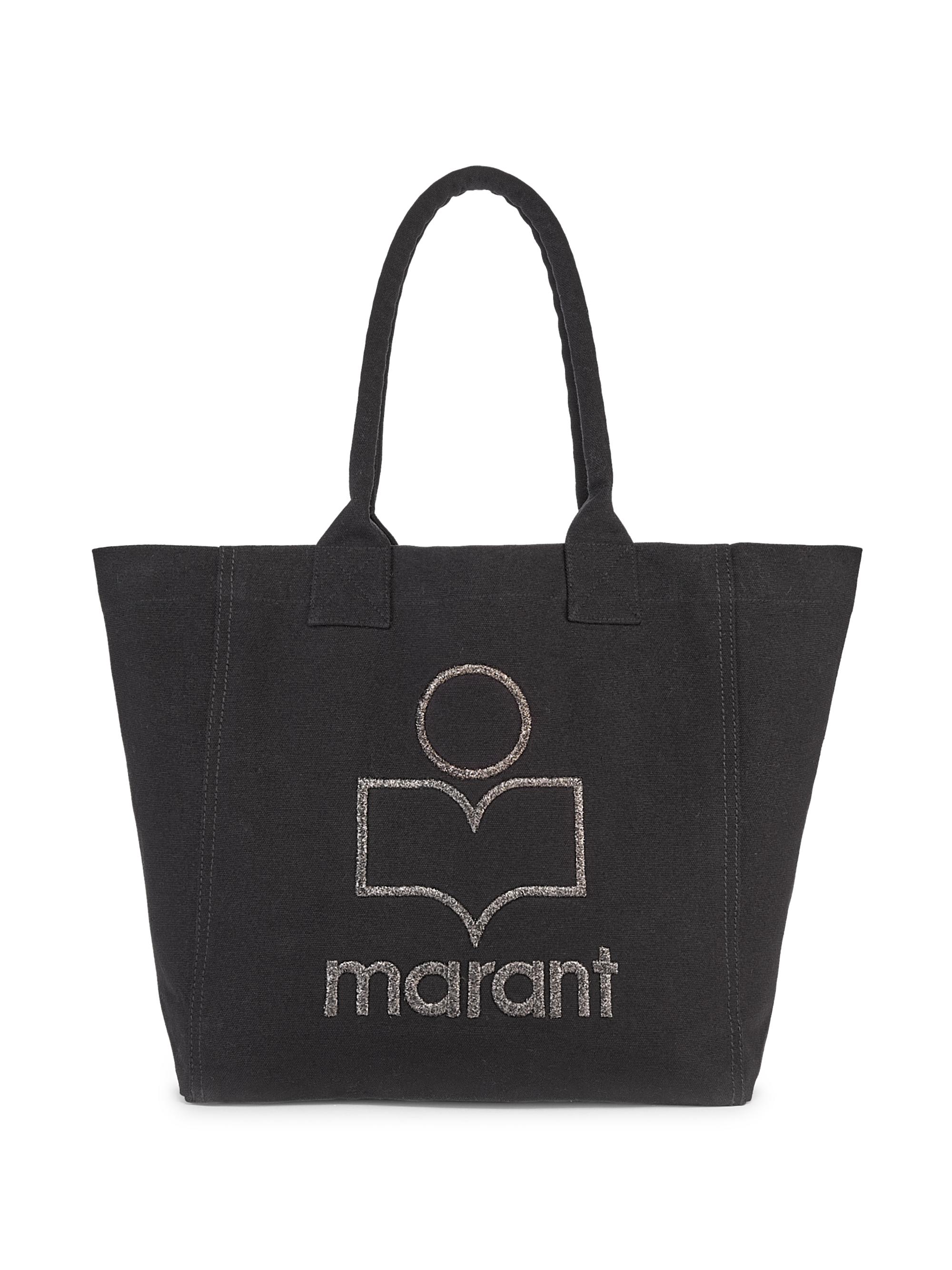 Isabel Marant Women's  Yenky Cotton Tote Bag - Black