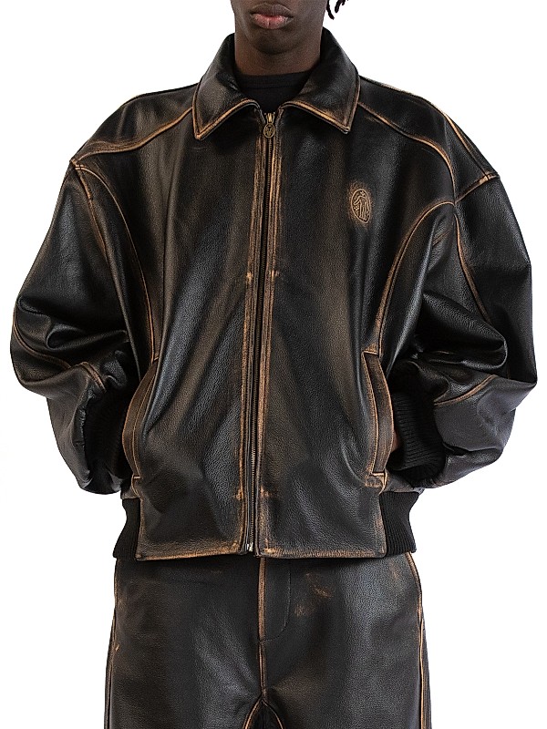 Shop Untitled Artworks The Beginning Is The End Leather Shop Untitled Artworks The Beginning Is The End Leather