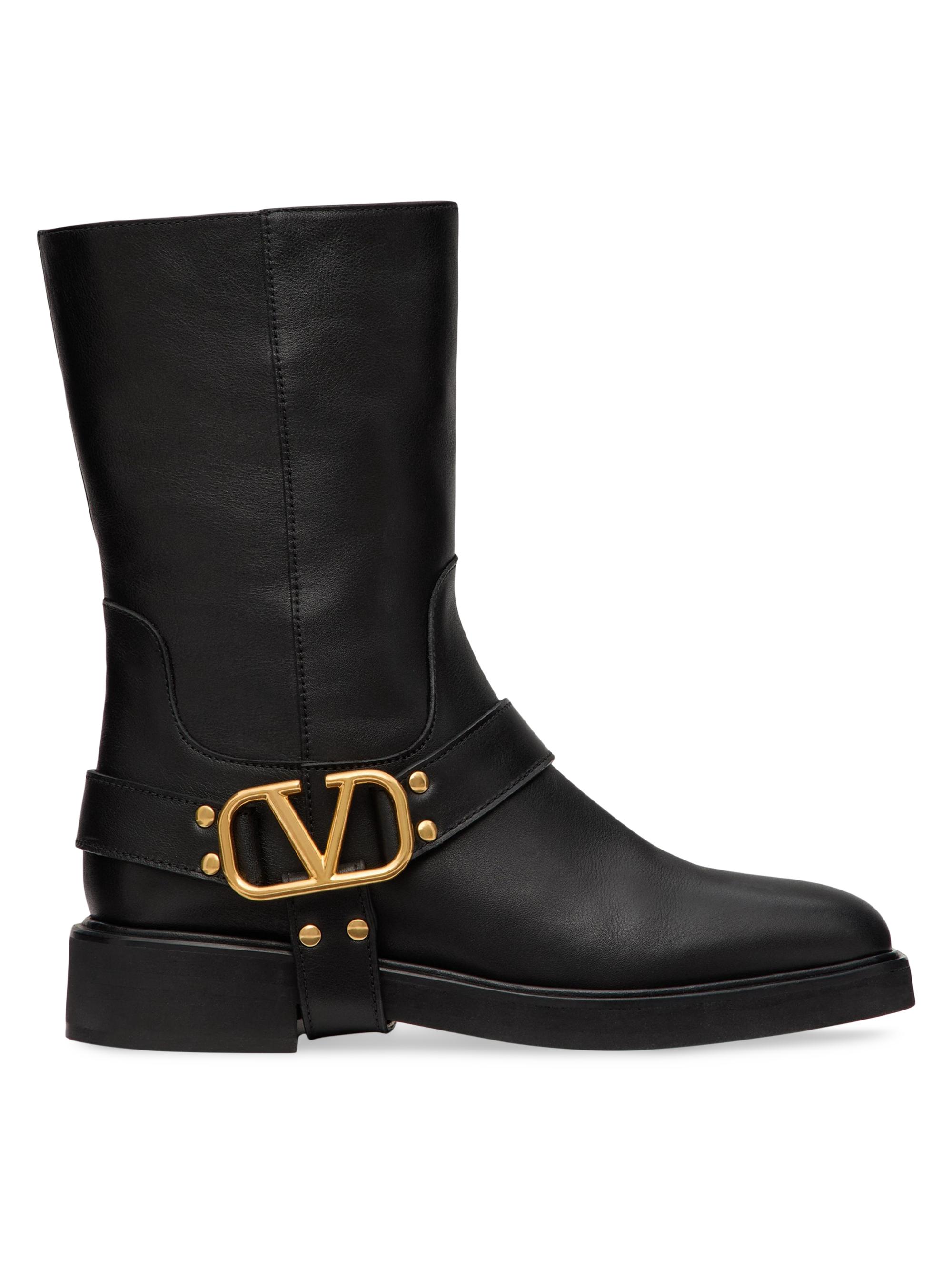 Valentino Garavani Rockstud 20MM Calfskin Ankle Boots | Saks Fifth