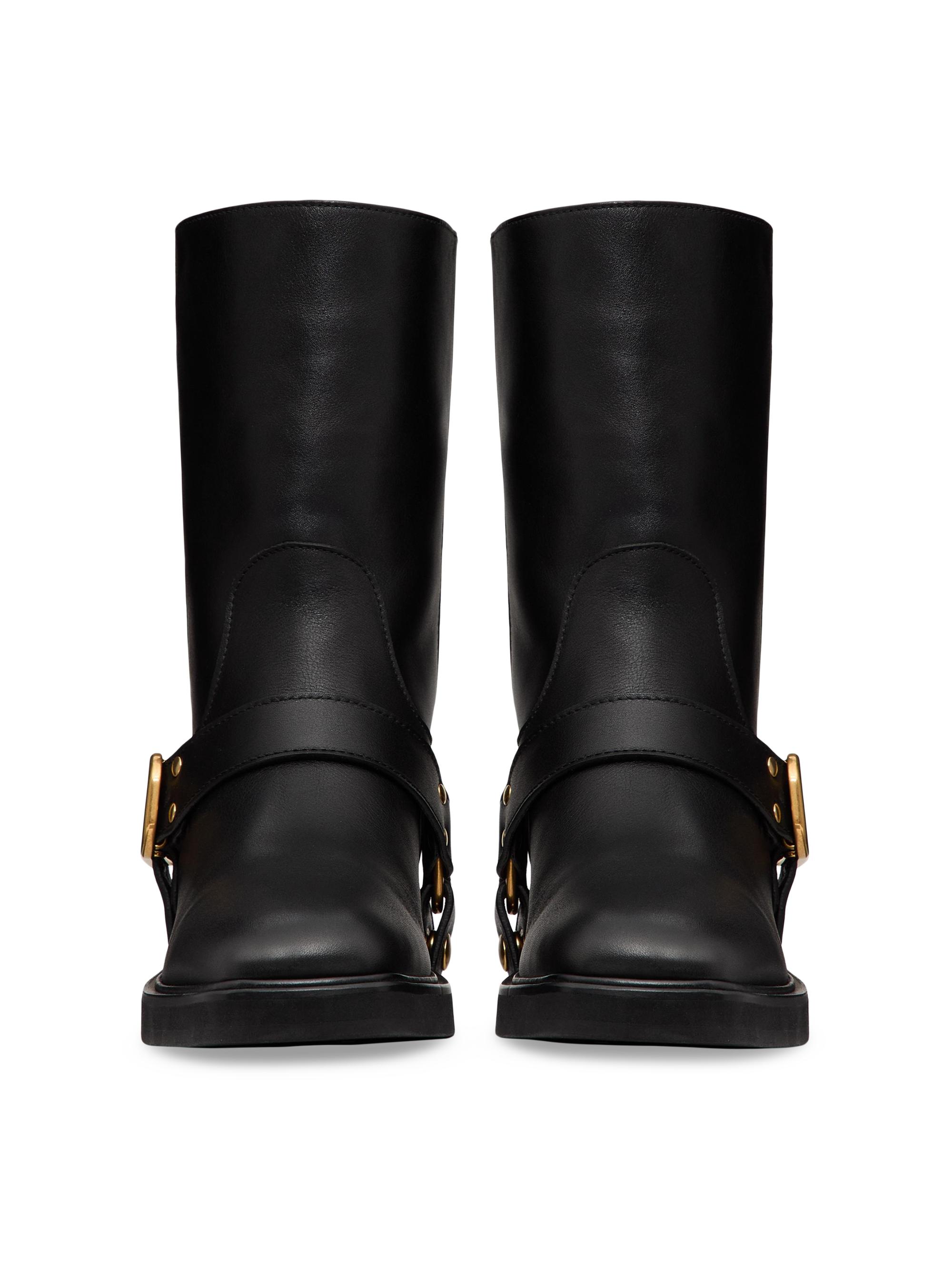 Valentino Garavani VLogo Signature Calfskin Ankle Boots 30MM