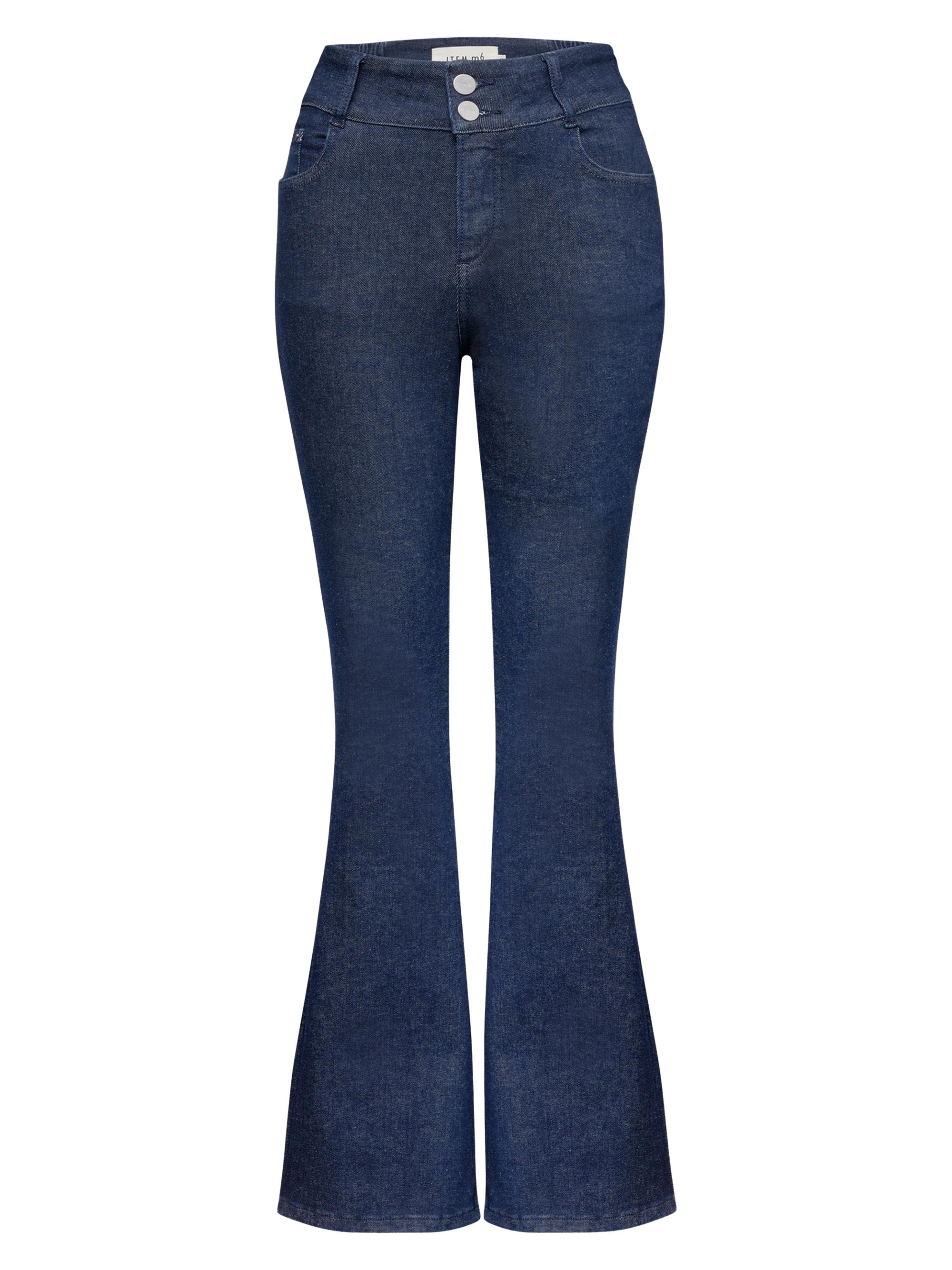 Item M6 Women's Flared High Rise Denim - Indigo