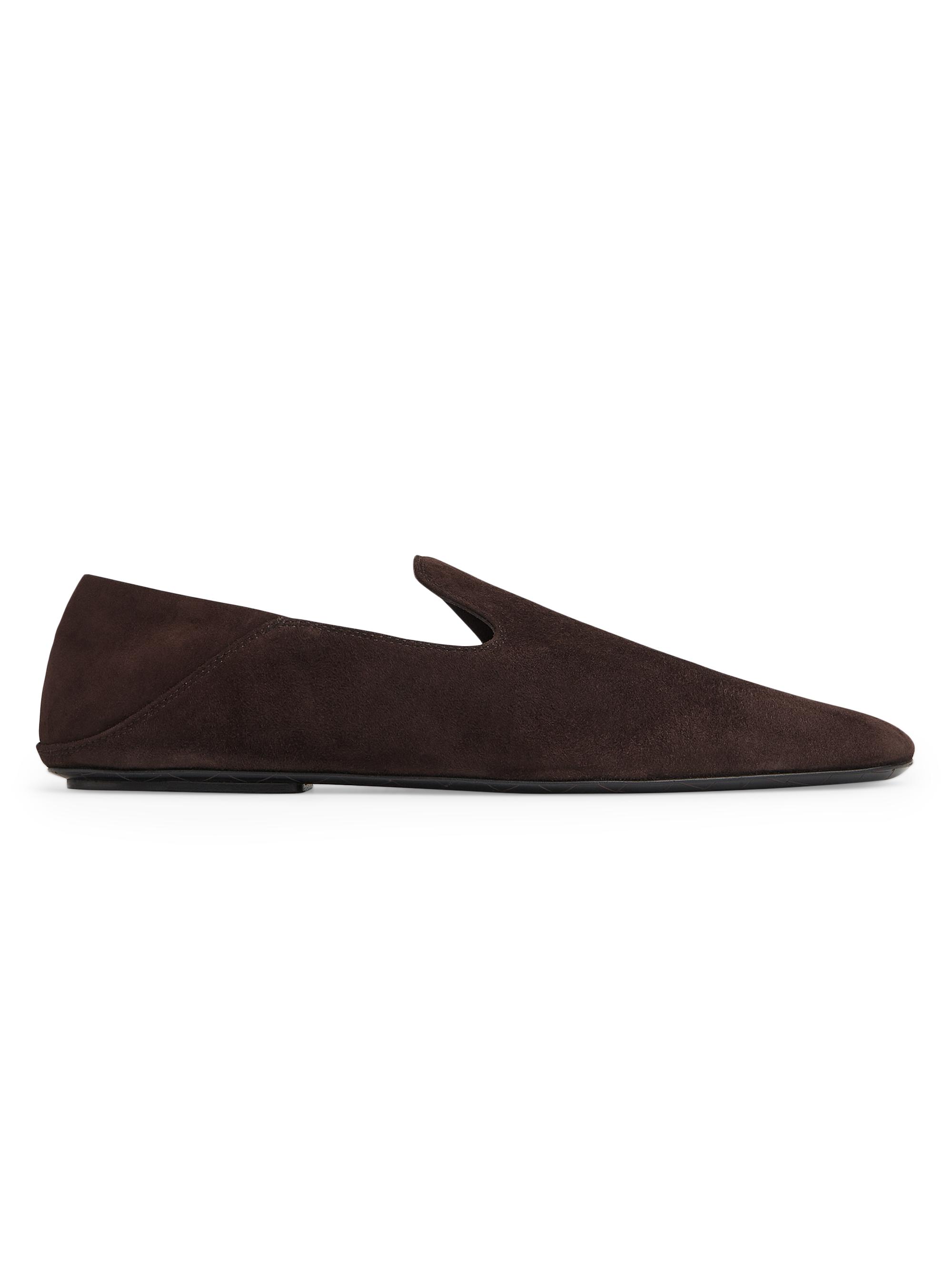 Bottega Veneta Women's Suede Ballet Flats - Fondant