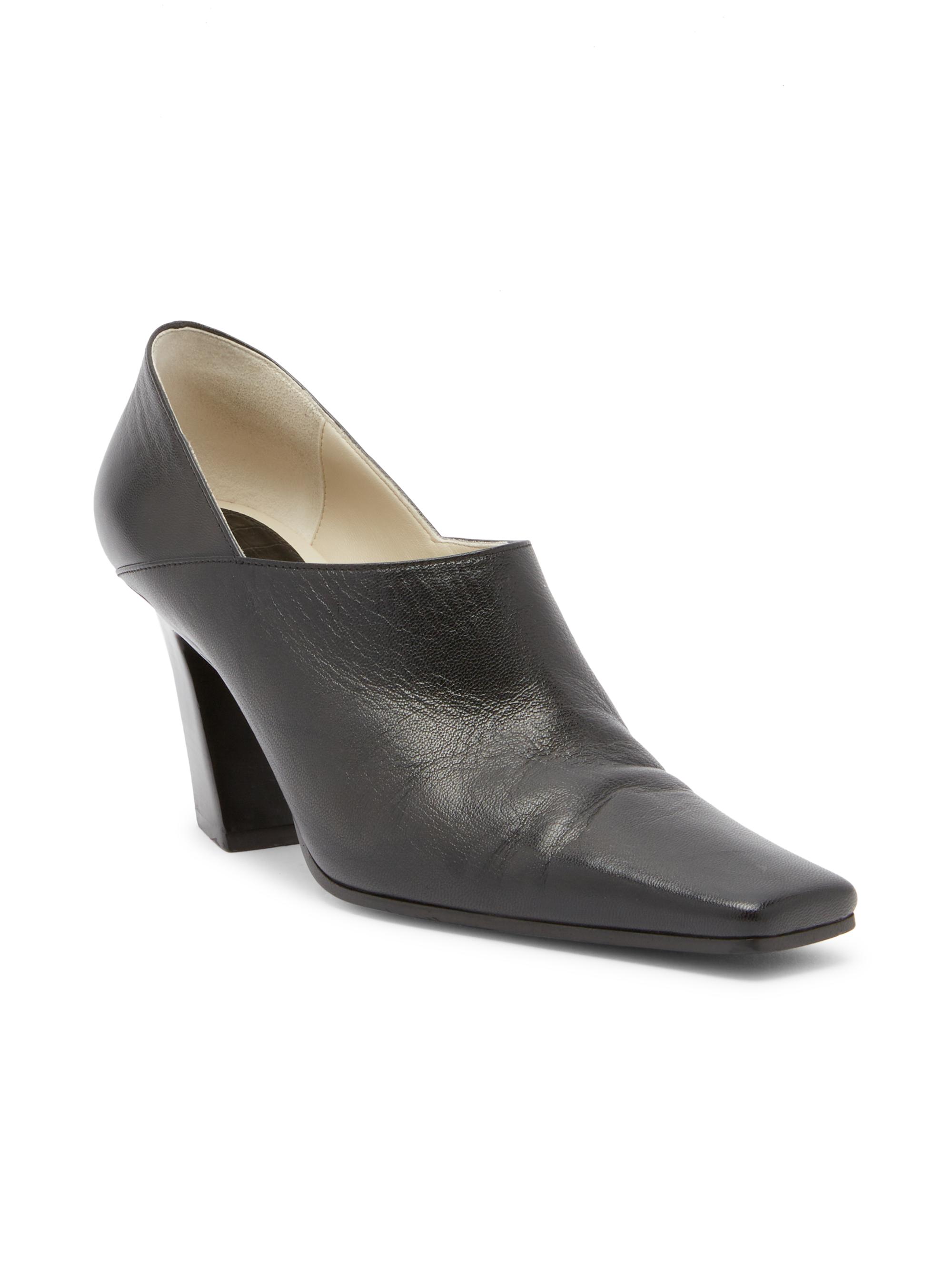 Bottega Veneta Women's Lewis 75MM Leather Pumps - Black