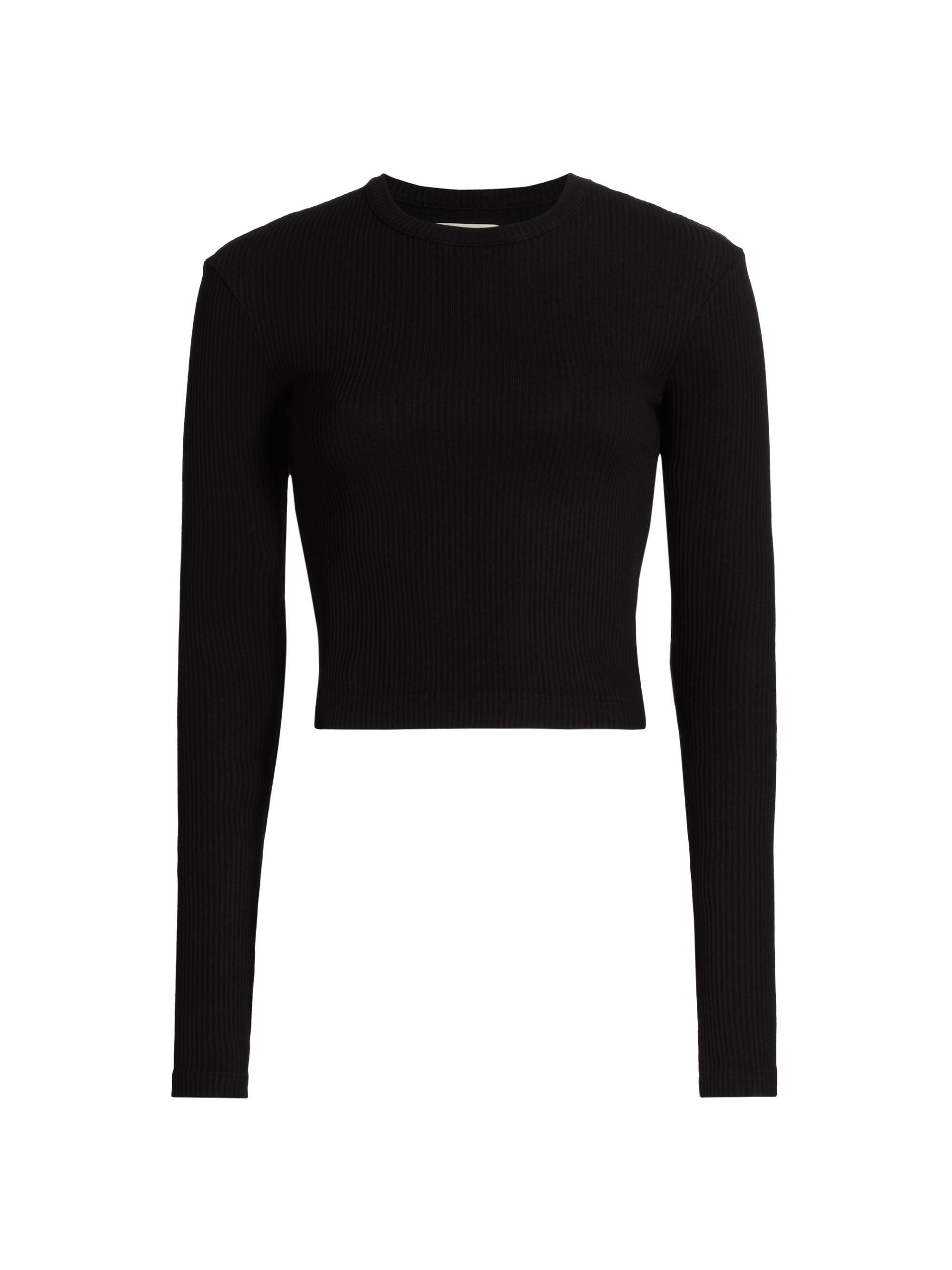 Citizens of Humanity Women's Faena Crop Sweater - Black