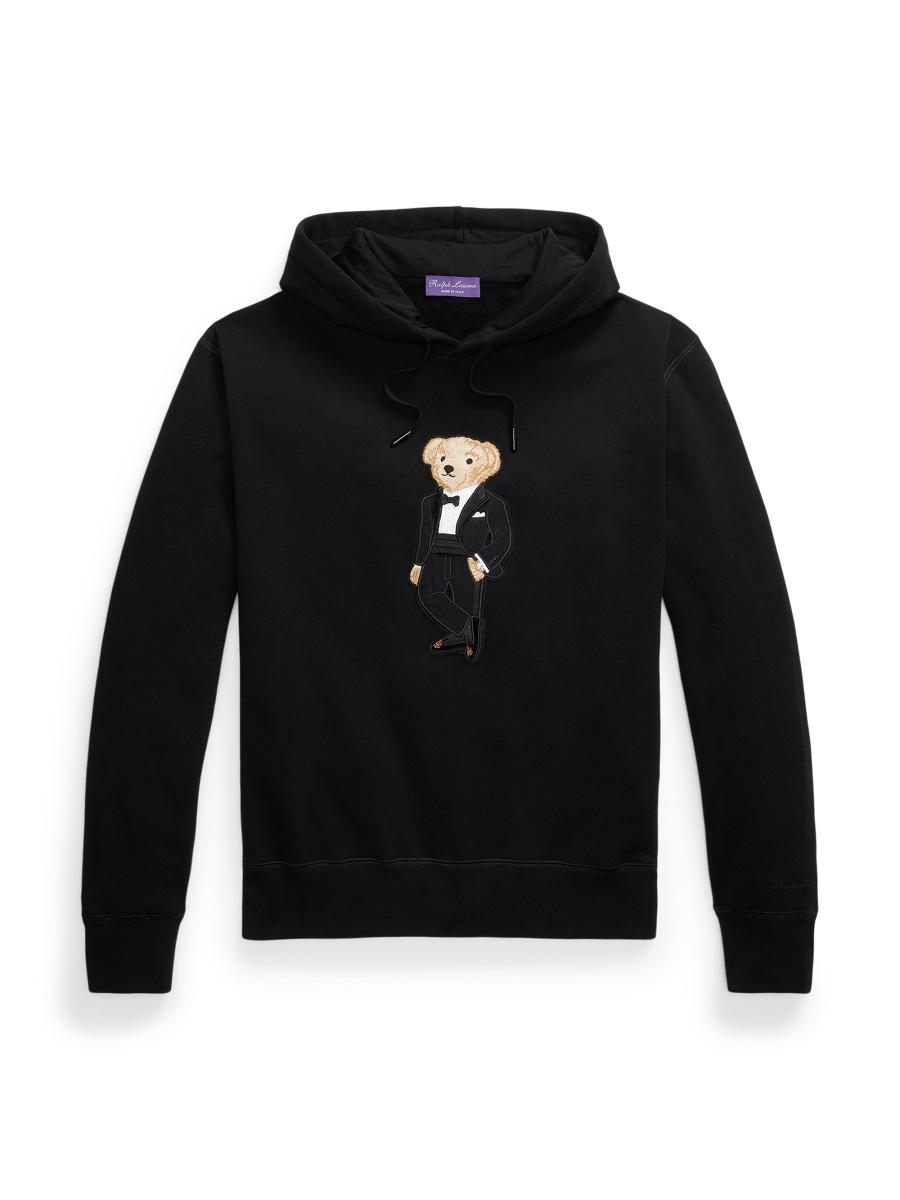【PURPLE LABEL】RALPH LAREN ポロベア パーカー Ralph Lauren Purple Label Bear Lux Fleece Hoodie | Saks