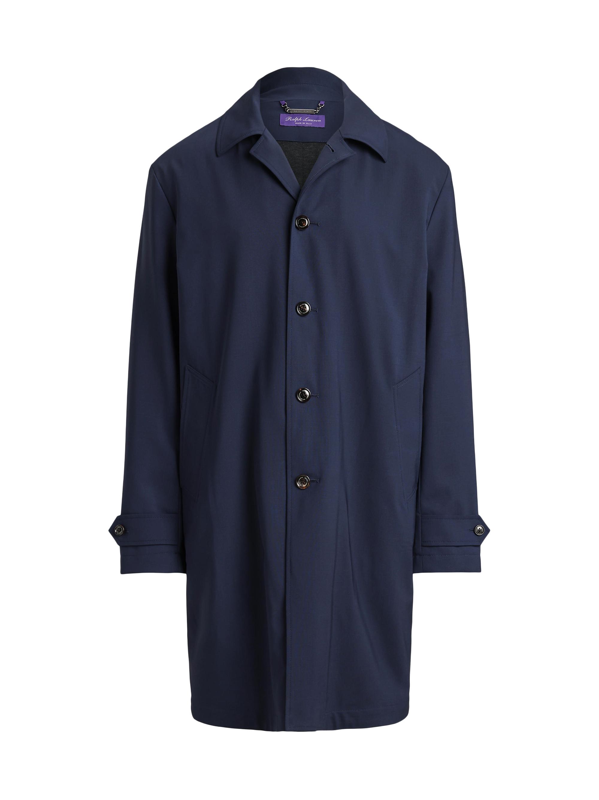 Ralph Lauren Purple Label Men's Storm System Car Coat - Classic Chairman Navy