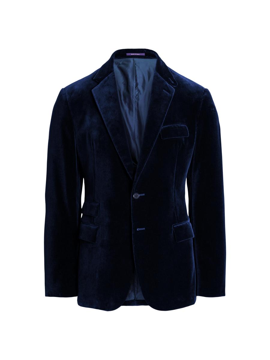 Ralph Lauren Purple Label Kent Cotton Velvet Jacket | Saks