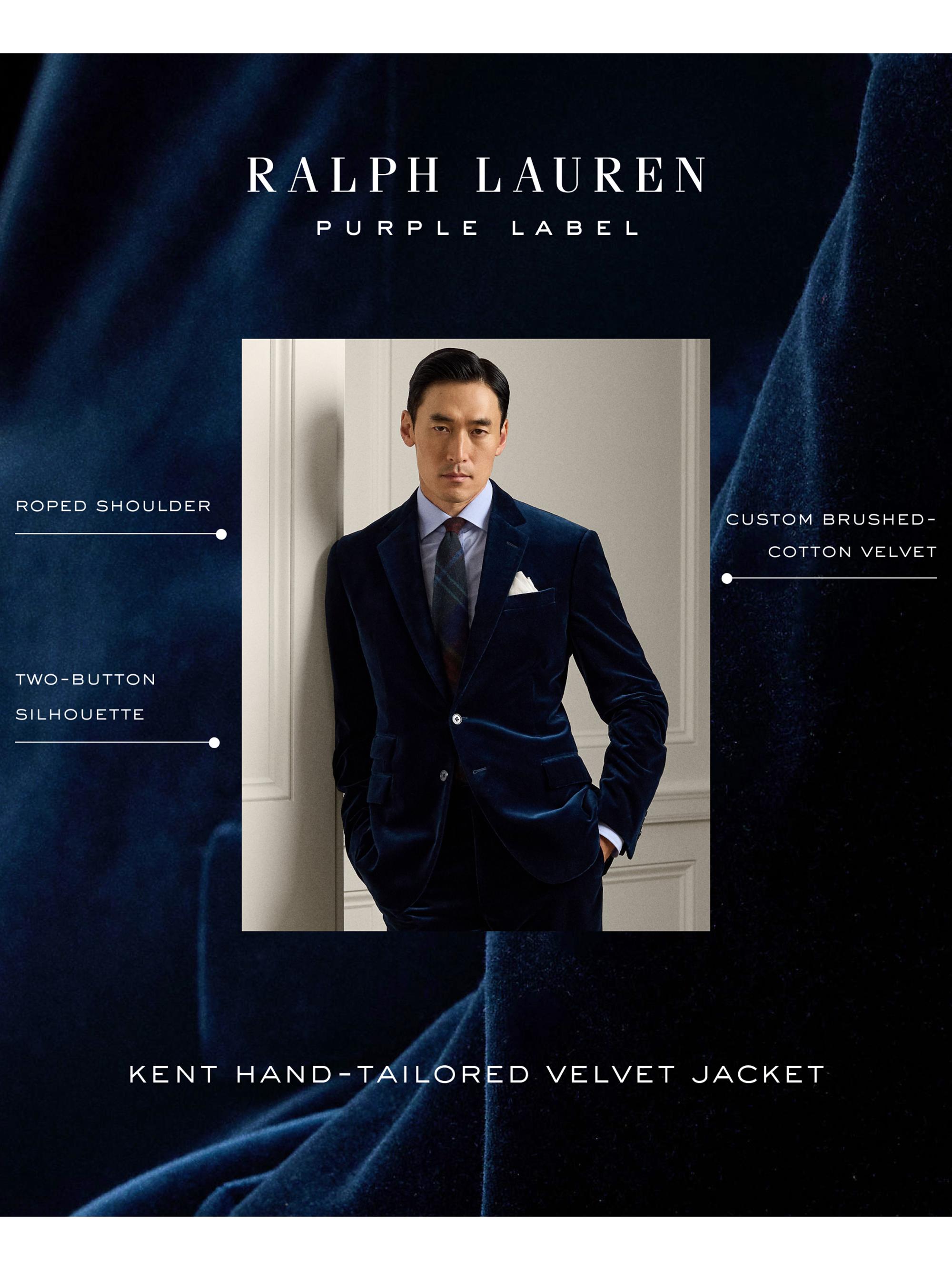 Ralph Lauren Purple Label Kent Cotton Velvet Jacket Saks Fifth
