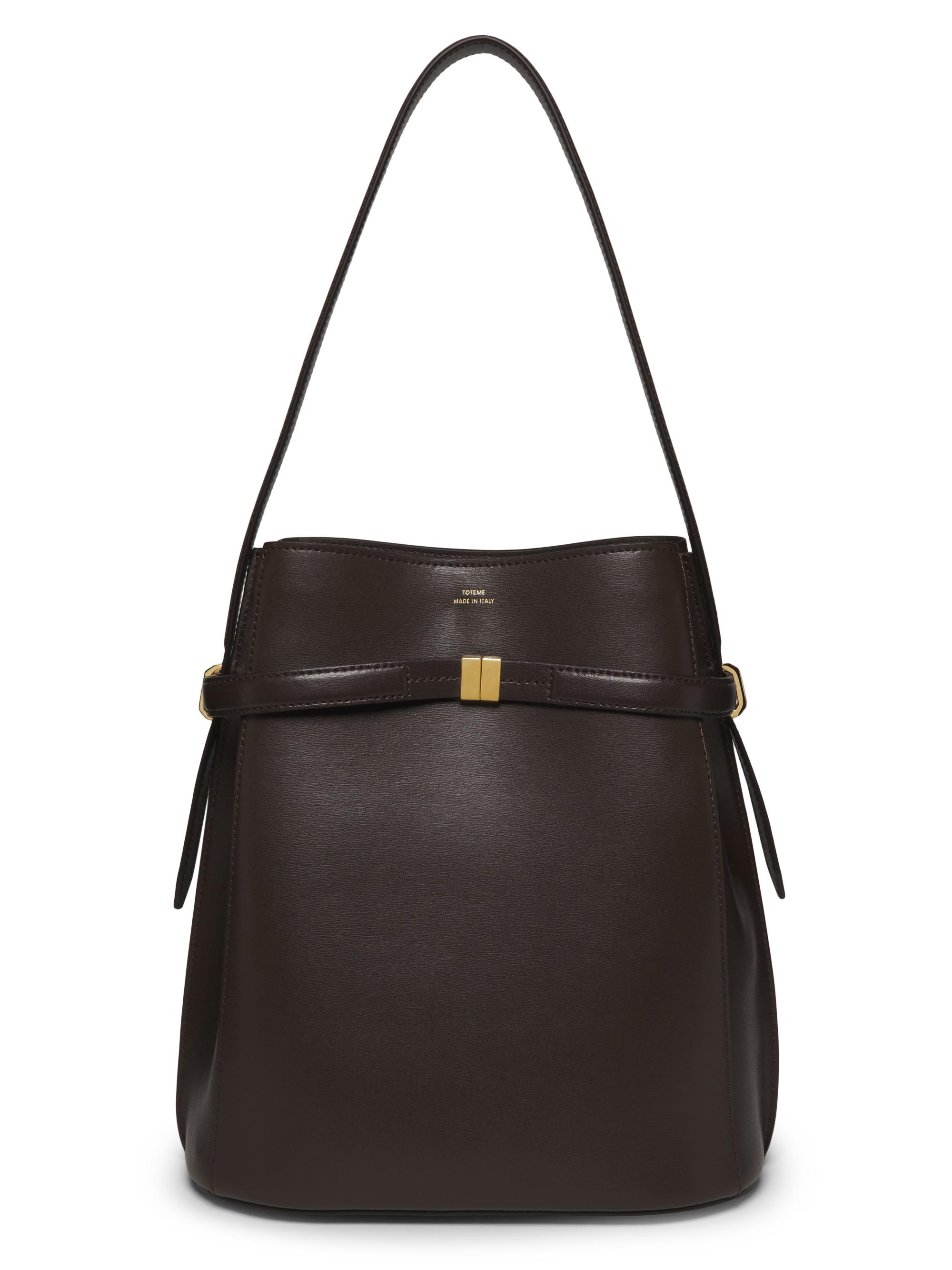 Toteme Belted Naplak-Leather Bucket Bag | Saks Fifth Avenue