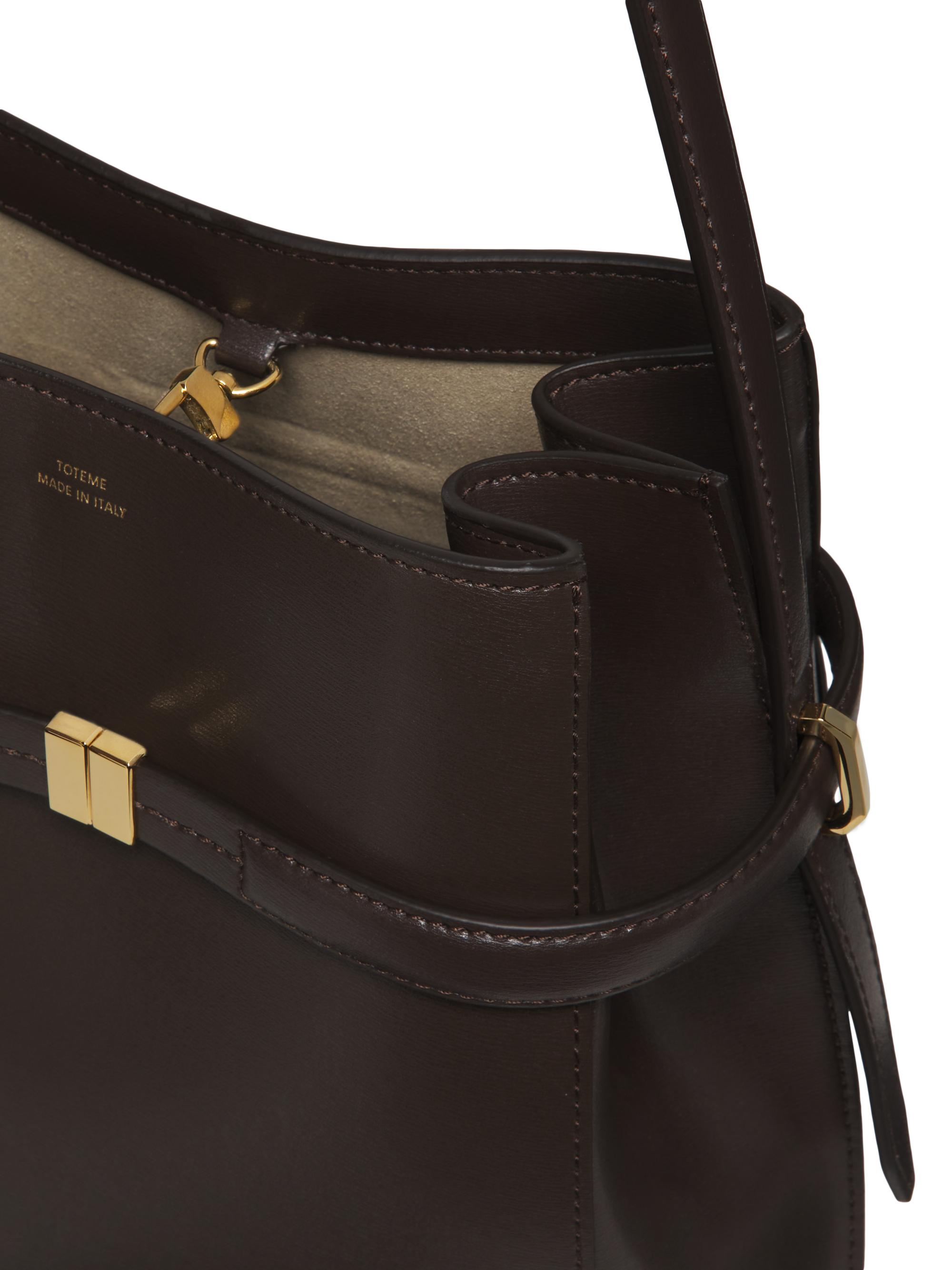 Toteme Belted Leather Bucket Bag | Saks Fifth Avenue