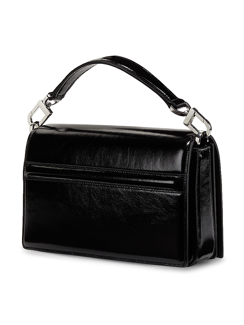 Shop Toteme Mini T-Flap Leather Shoulder Bag | Saks Fifth Avenue Shop Toteme Mini T-Flap Leather Shoulder Bag | Saks Fifth Avenue
