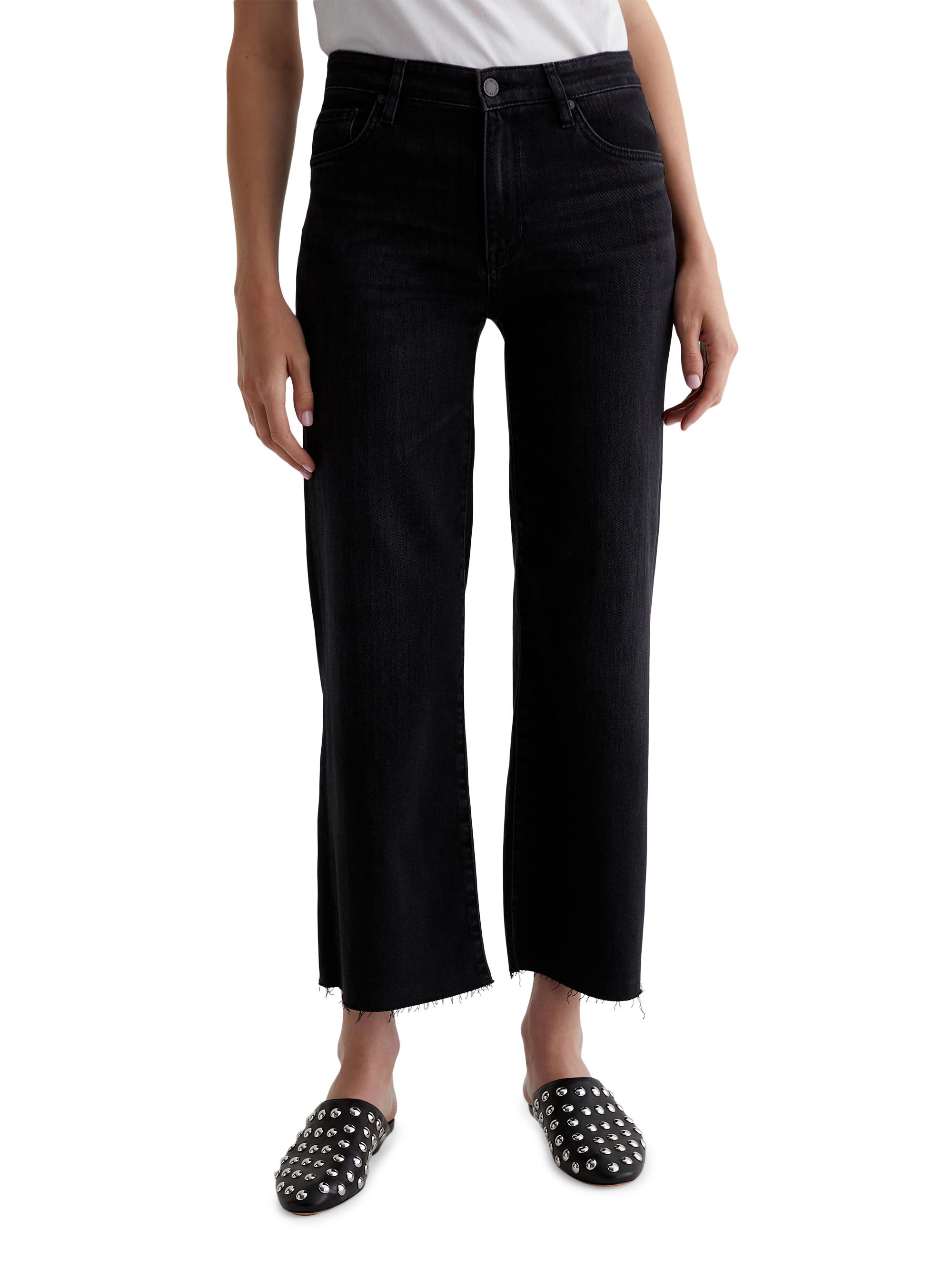 AG Jeans Women's Saige Crop Straight-Leg Jeans - Glasgow