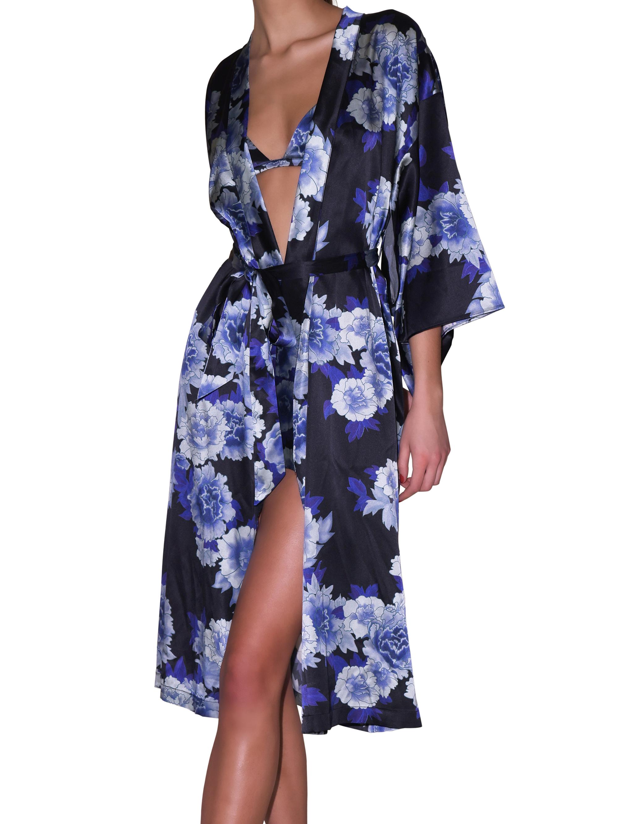 【まるまる】DEA.ROBEdeFLEURS ROBE de FLEURS Rose Pink Terrycloth Robe | Fleur du Mal