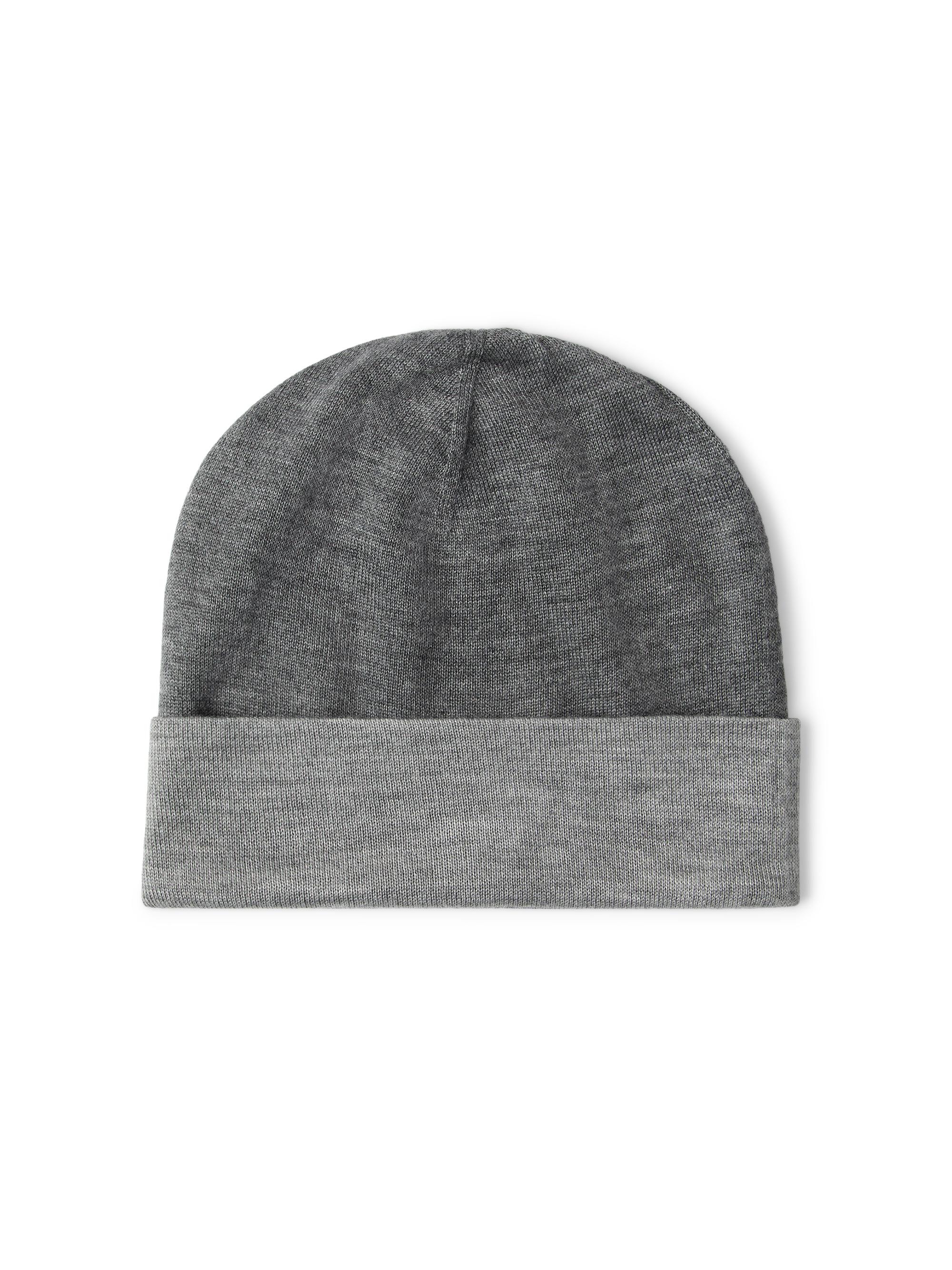 Brunello Cucinelli Men's Cashmere and Silk Beanie - Dark Grey