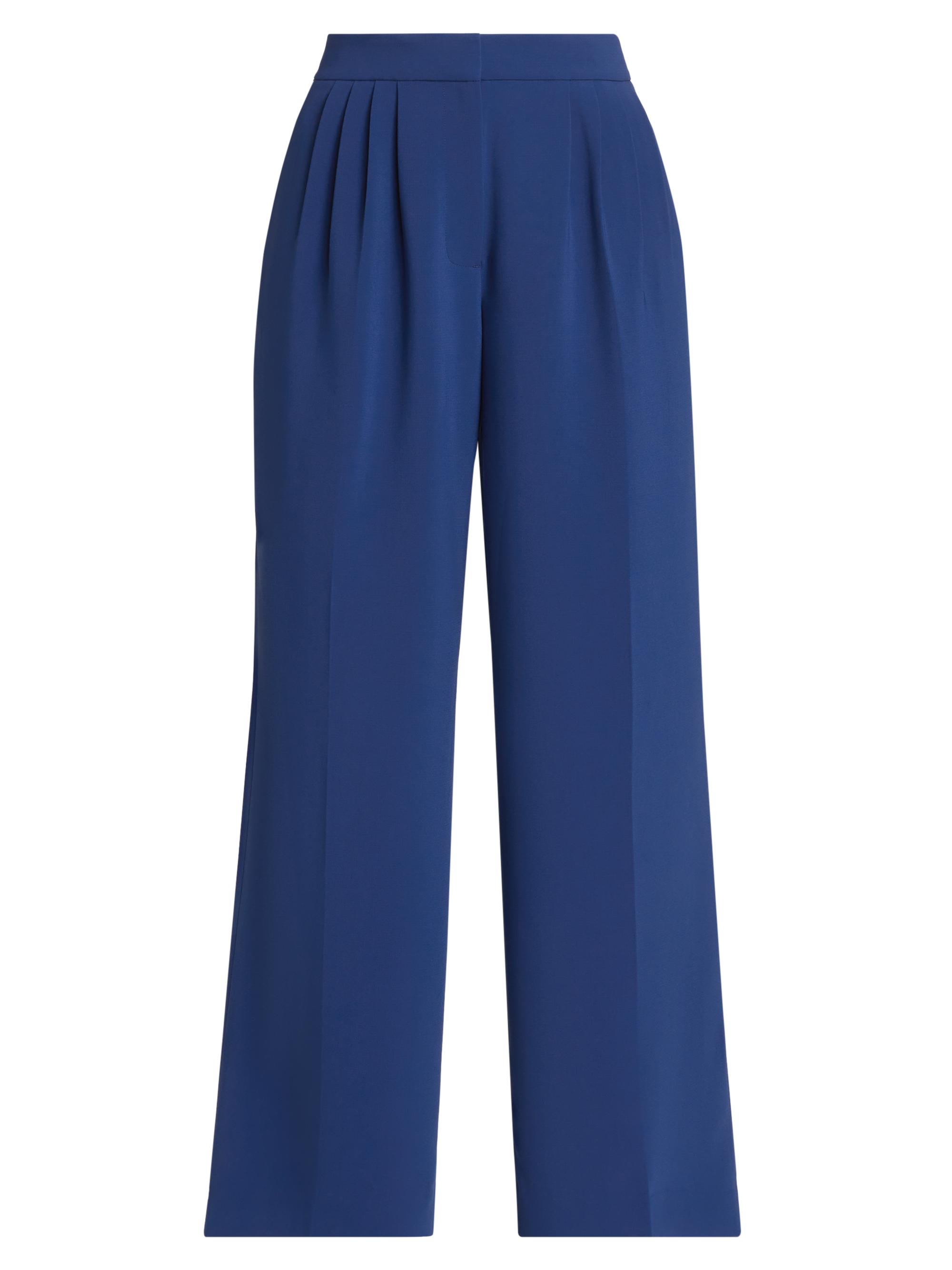 Elie Tahari Women's The Rita Cropped Wide-Leg Pants - Twilight