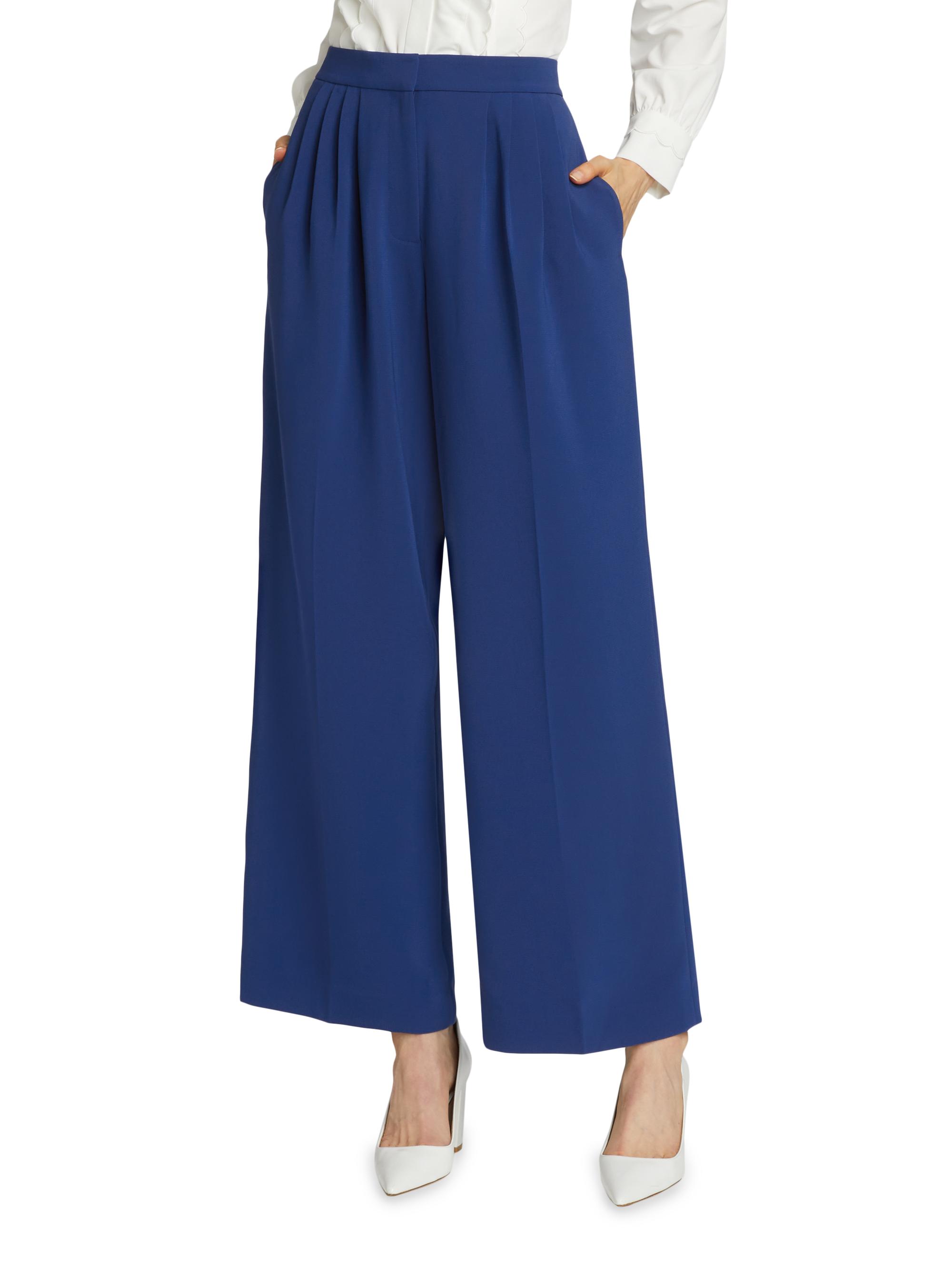 Elie Tahari The Rita Cropped Wide-Leg Pants | Saks Fifth Avenue