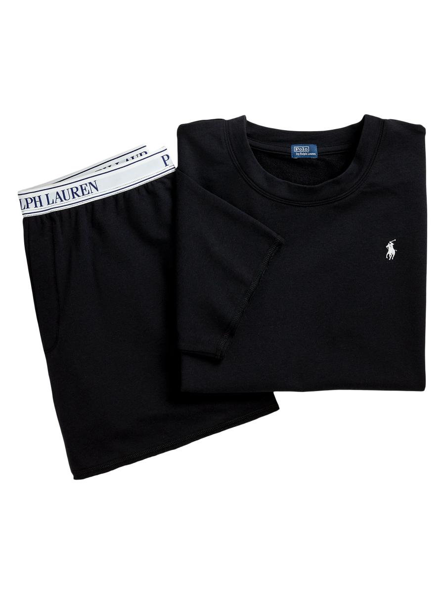 Polo Ralph Lauren Club Terry 2-Piece Short-Sleeve Pajama Set