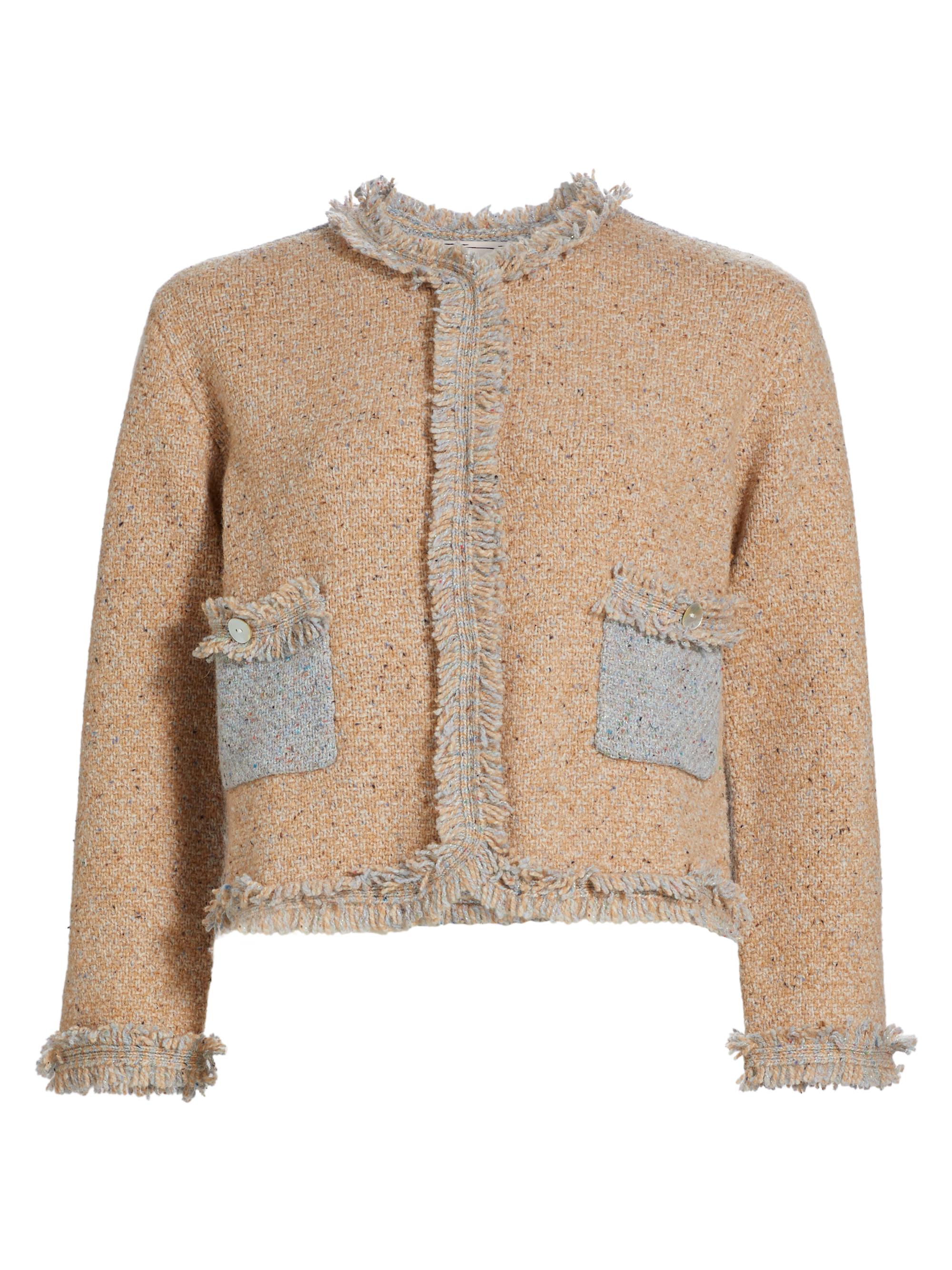 If Only Studio Tweed Bouclé Jacket | Saks Fifth Avenue