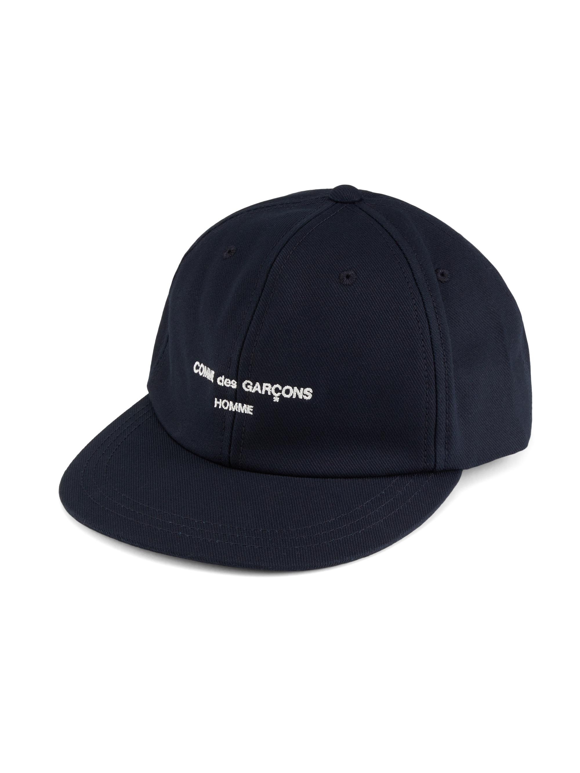 Comme des Garcons SHIRT Men's Serge Cotton Cap - Navy